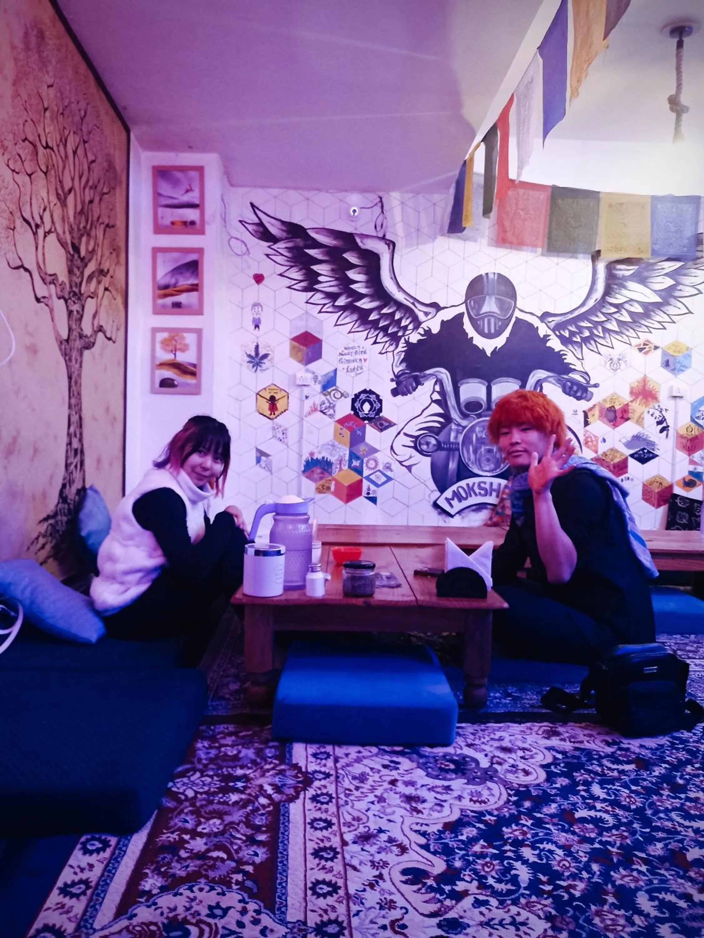 Restaurant/places to eat in Hotel The Moksham