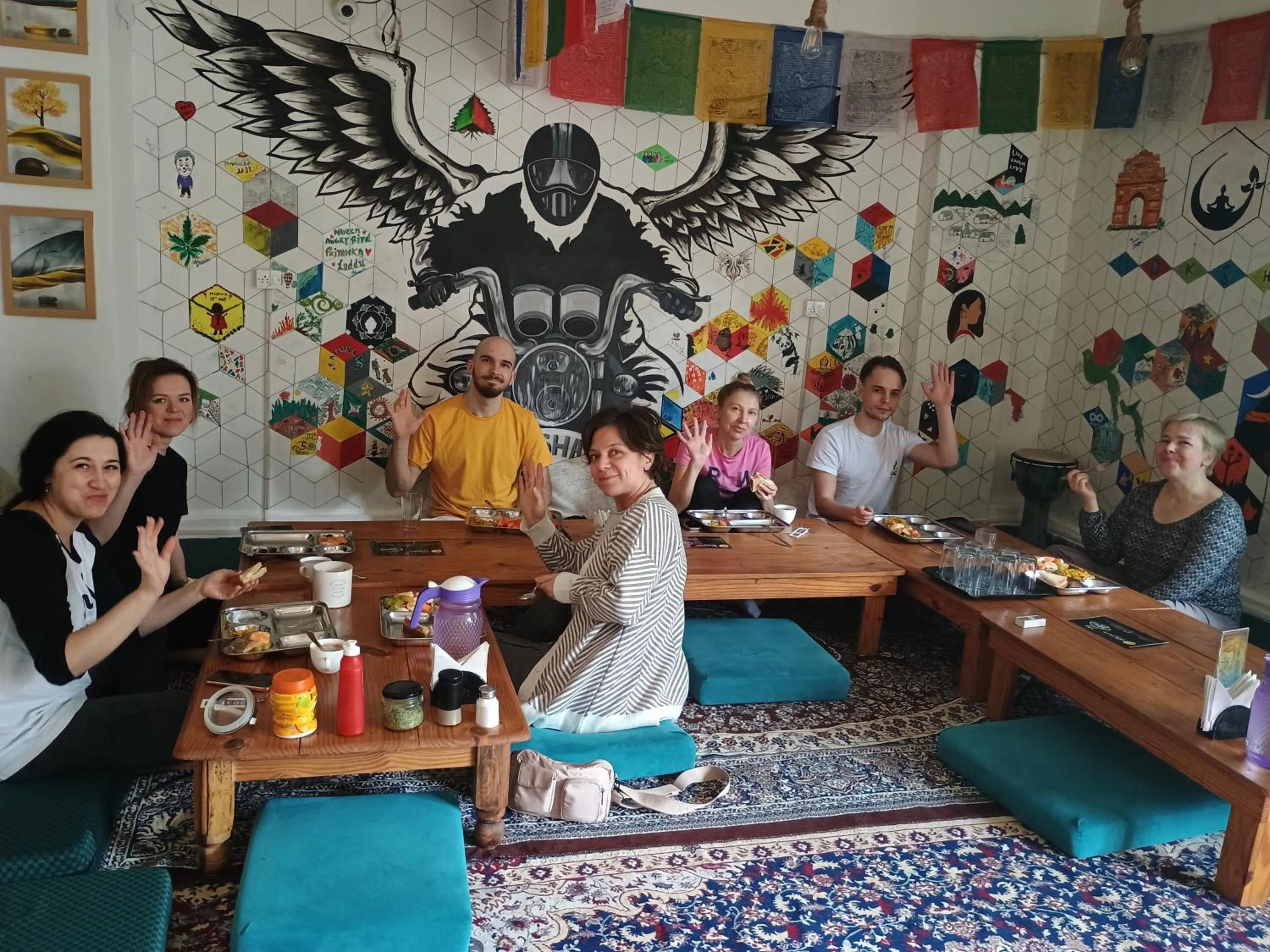 Restaurant/places to eat in Hotel The Moksham