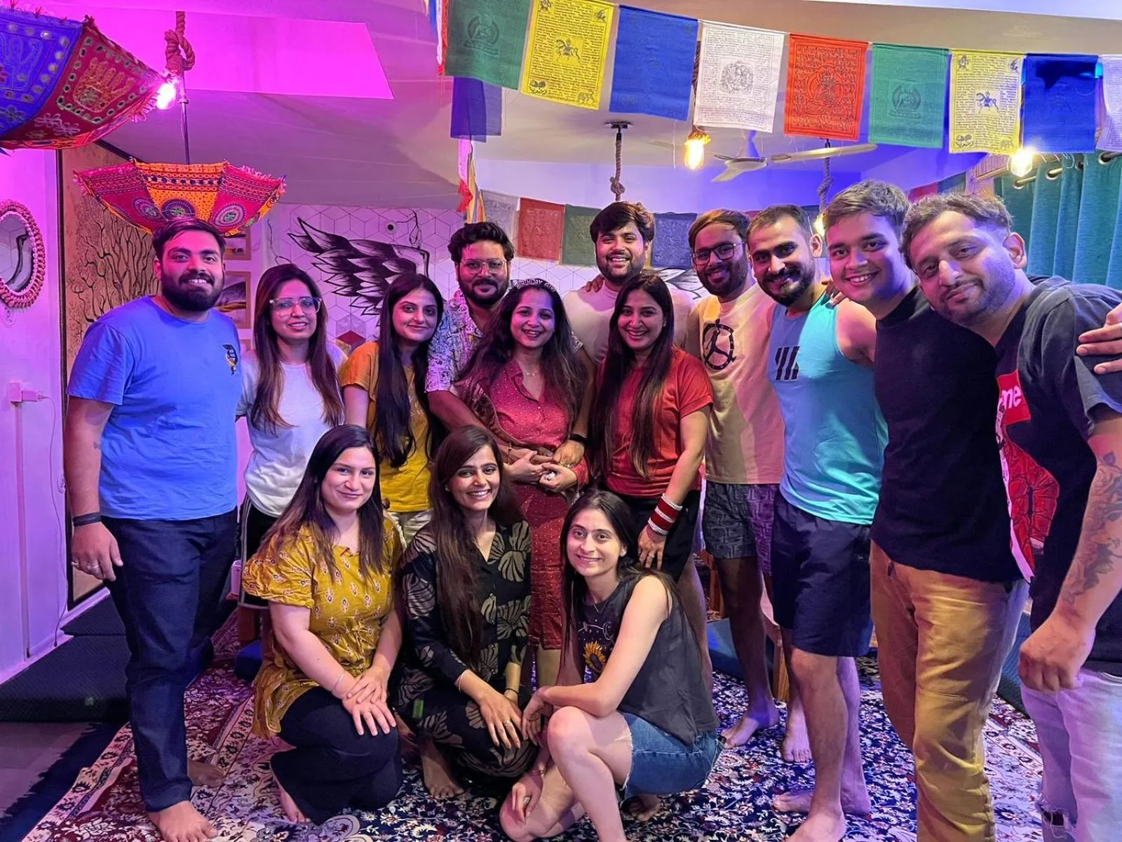 group of guests in Hotel The Moksham