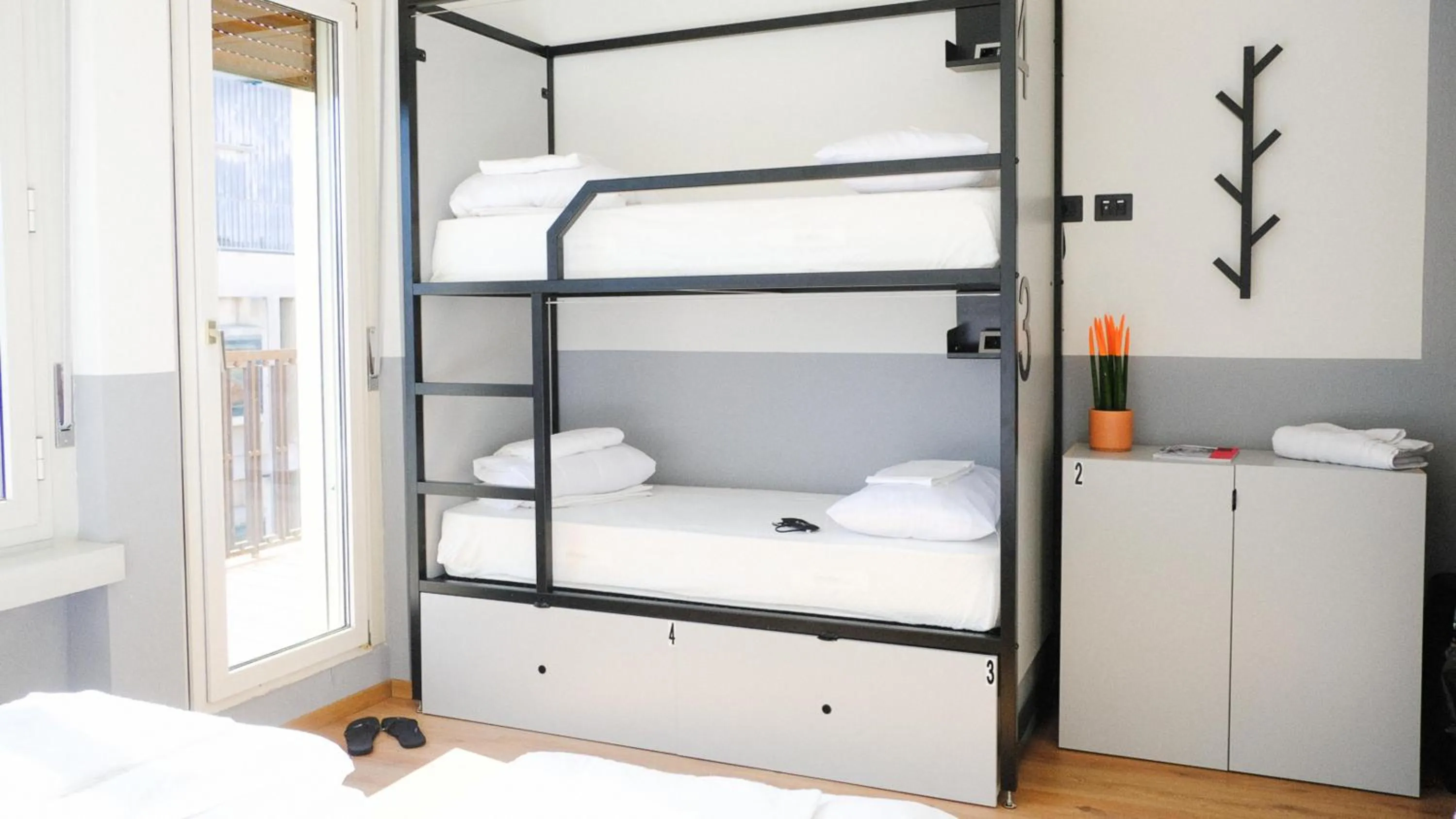 Bed in Hotello Trieste