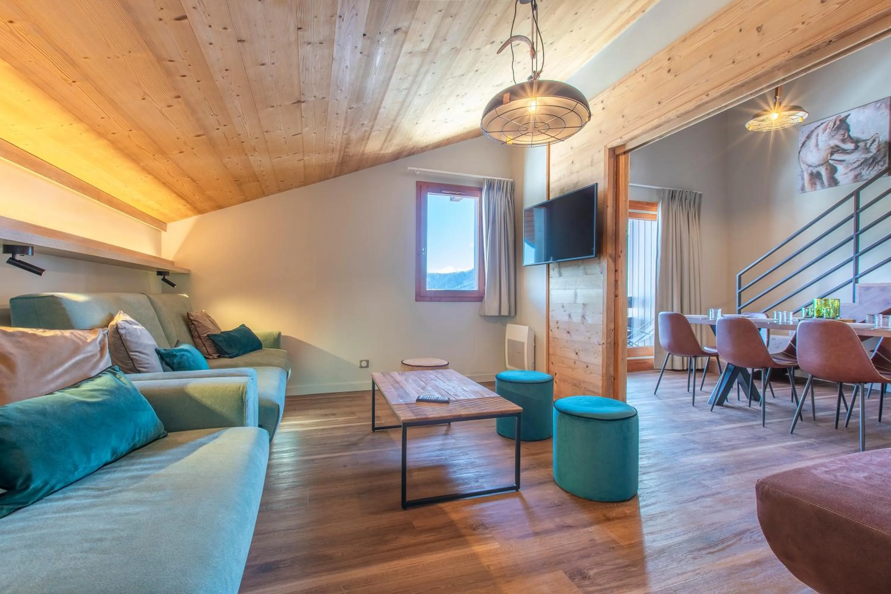 TV and multimedia in Vacancéole - Résidence La Duit