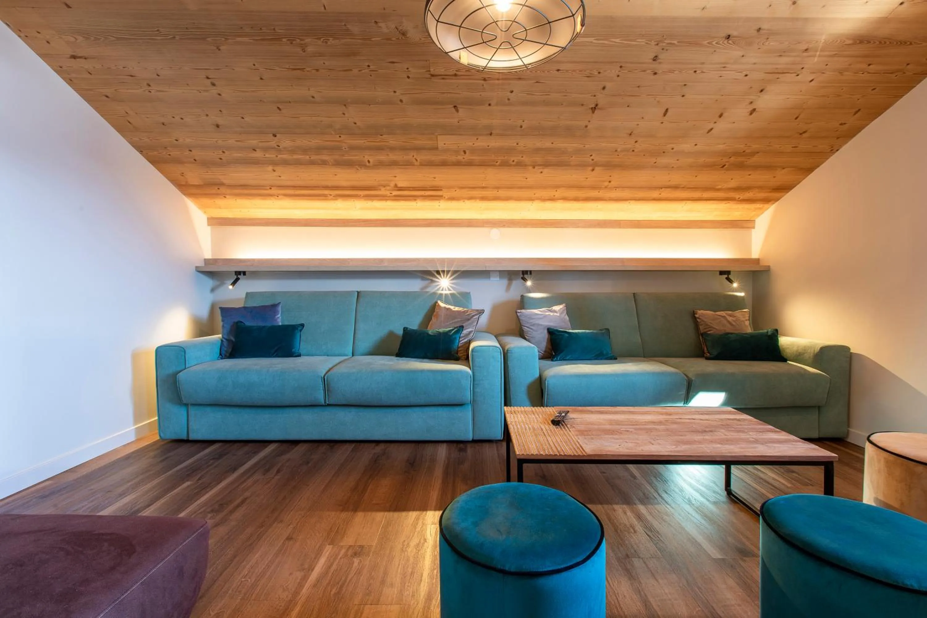 Living room in Vacancéole - Résidence La Duit