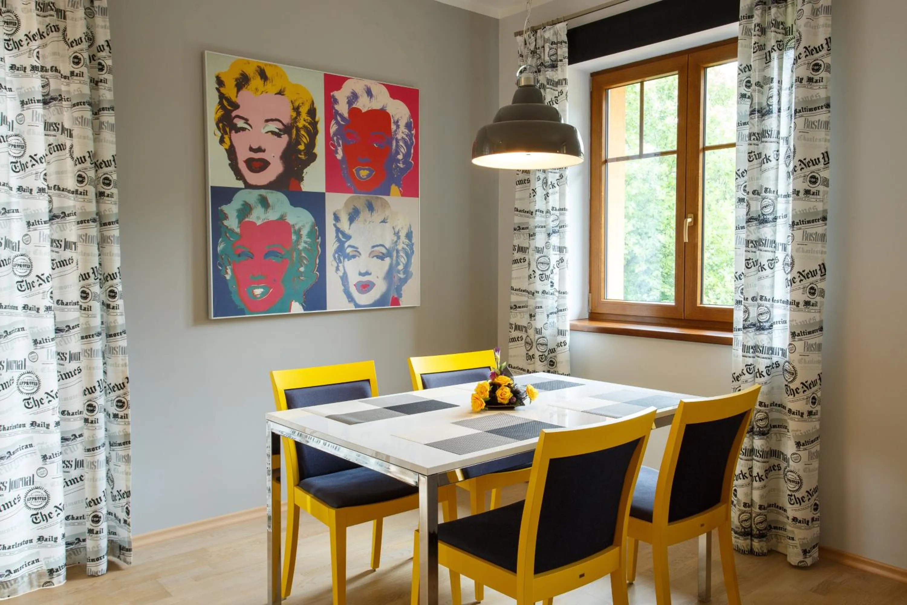 Seating area in Vila Terra