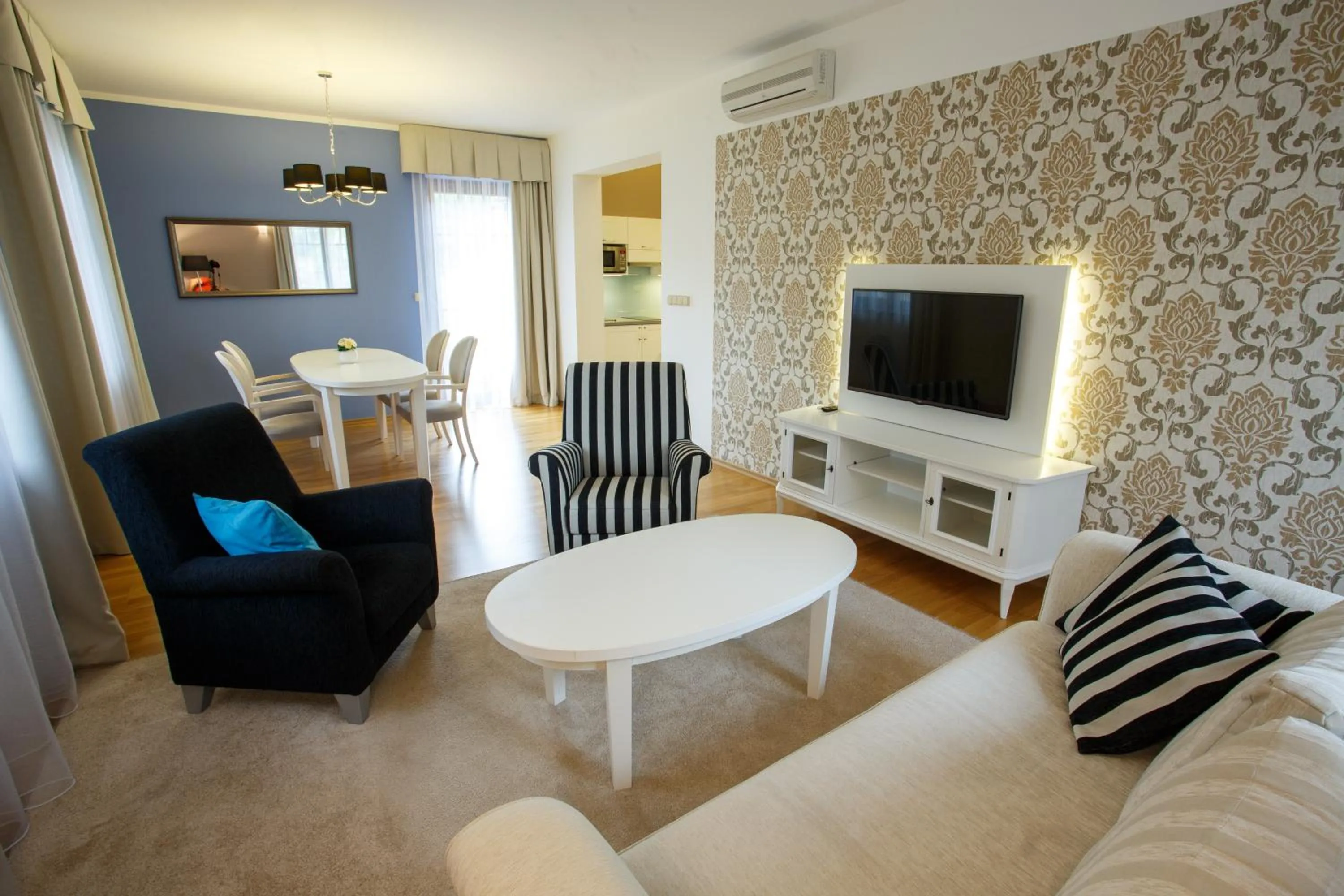 Living room in Vila Terra