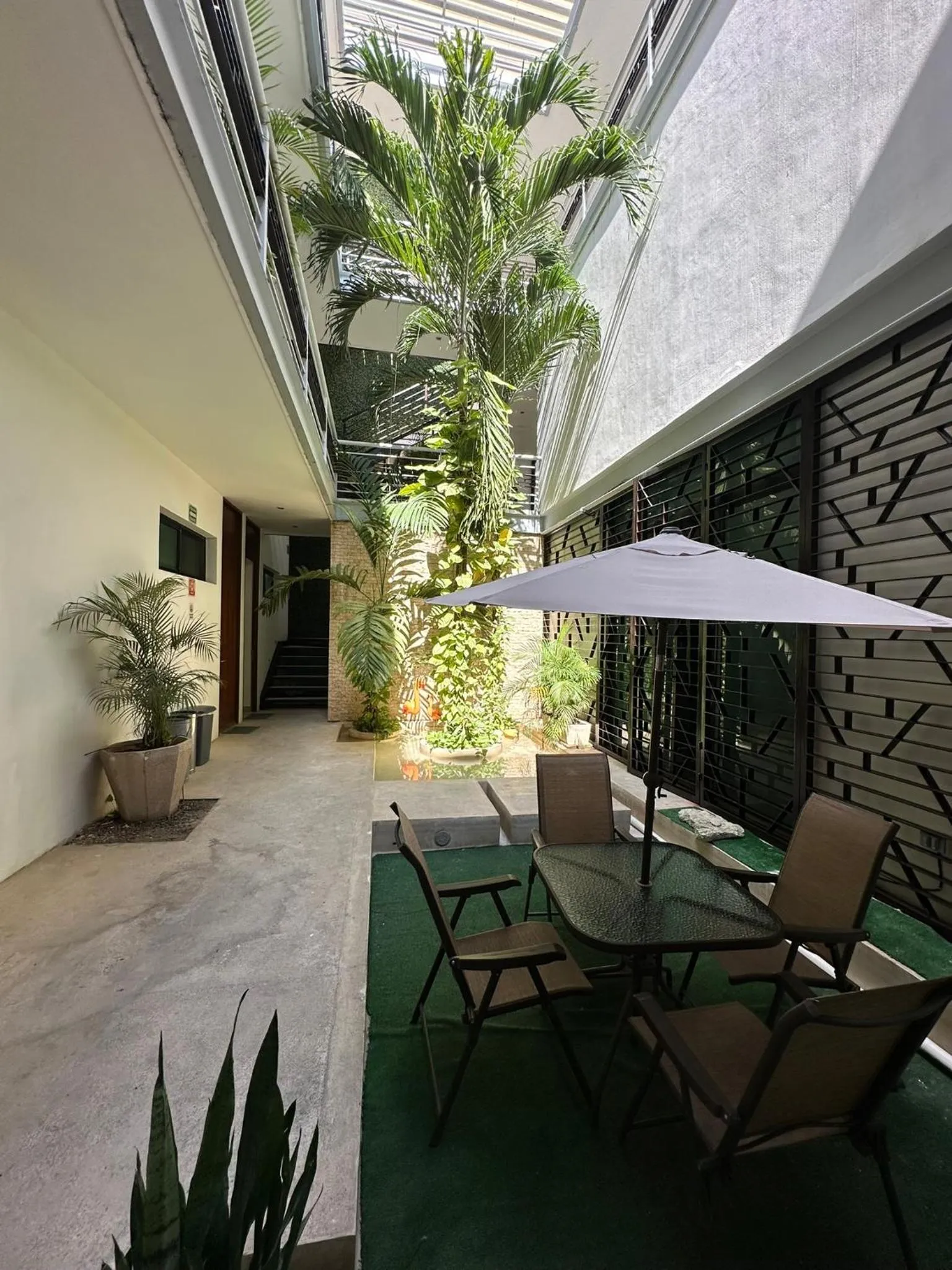 Patio in Hotel Boutique