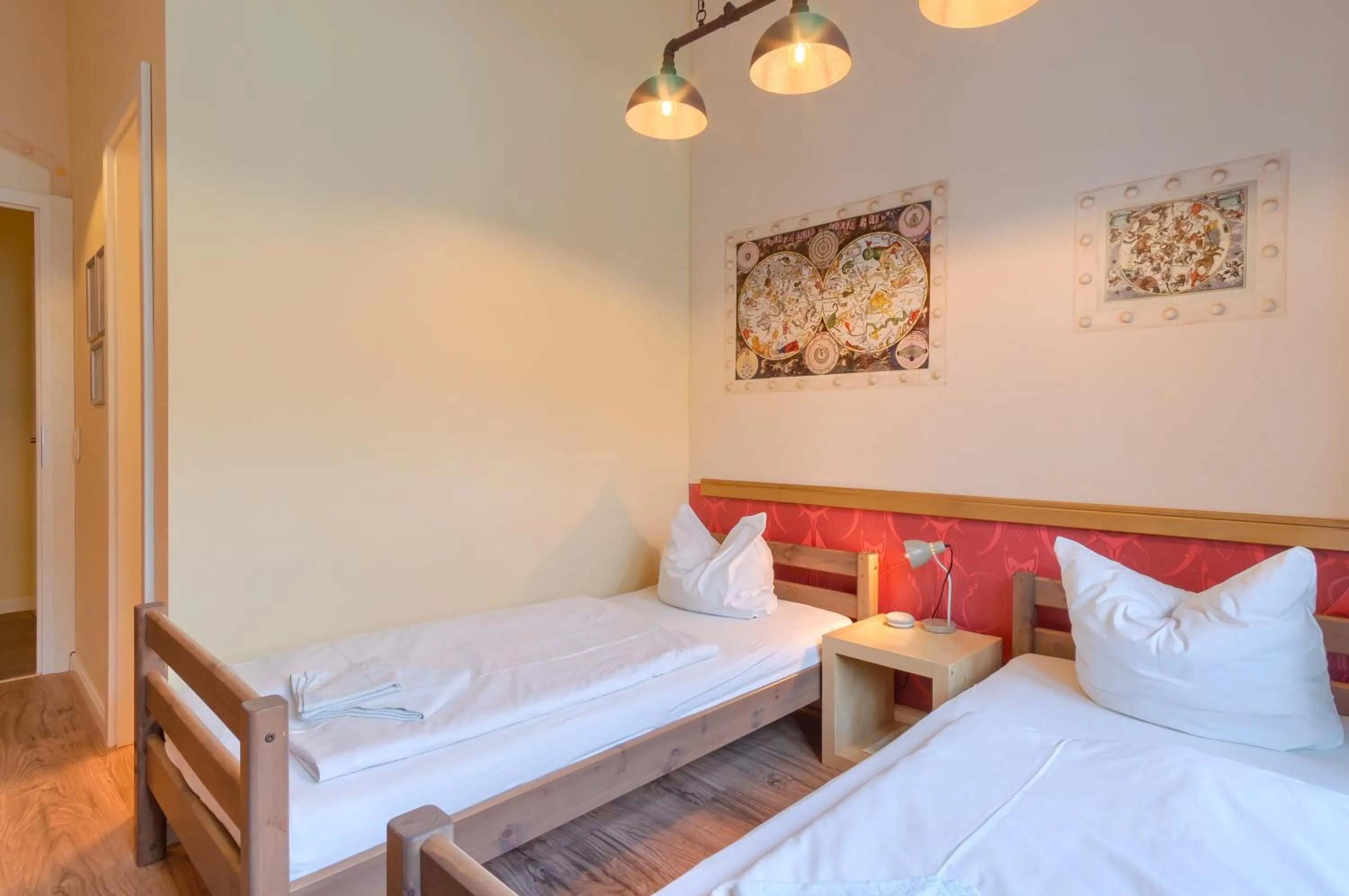 Bedroom, Bed in Hostel Mondpalast