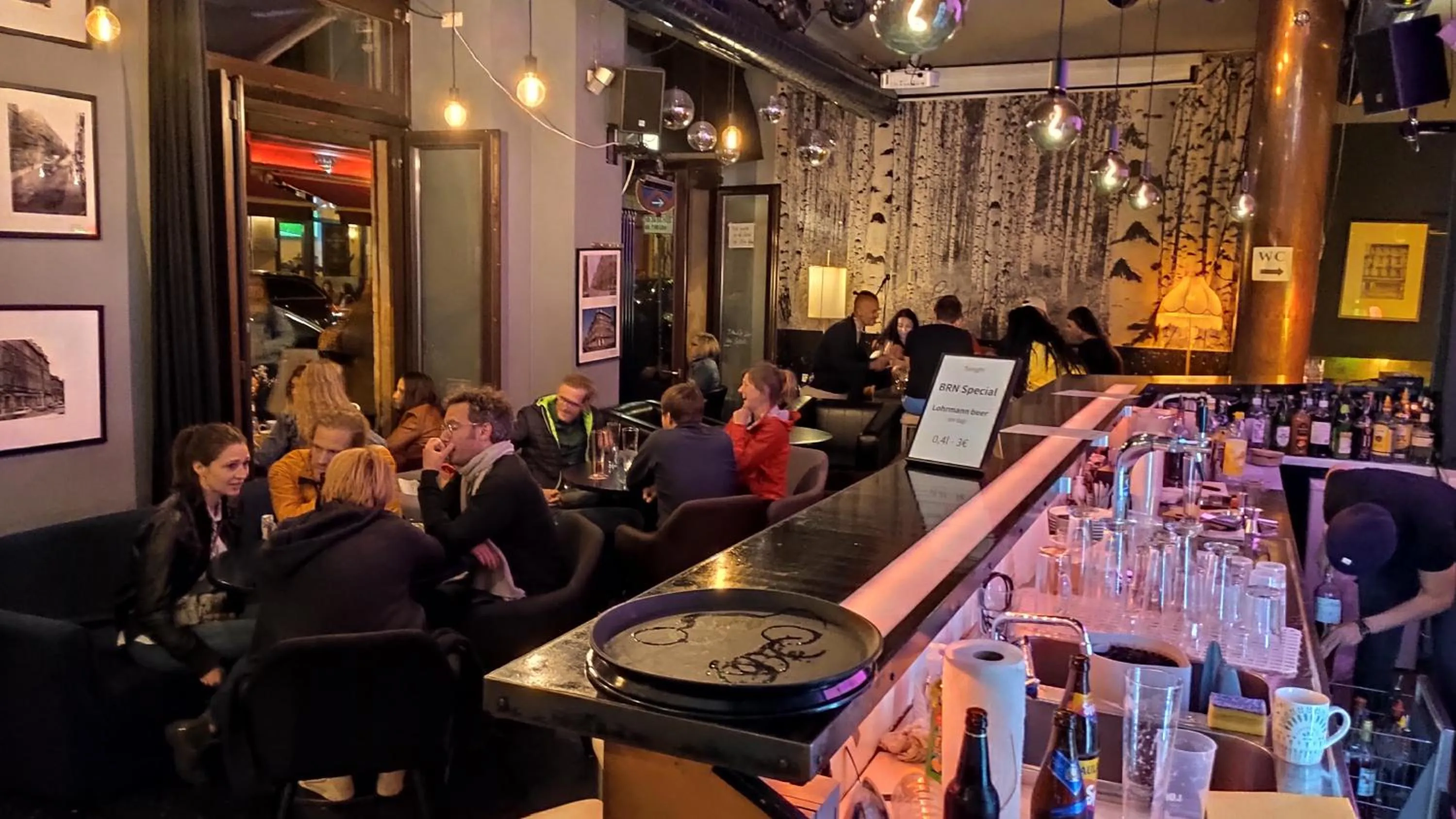 Lounge or bar in Hostel Mondpalast