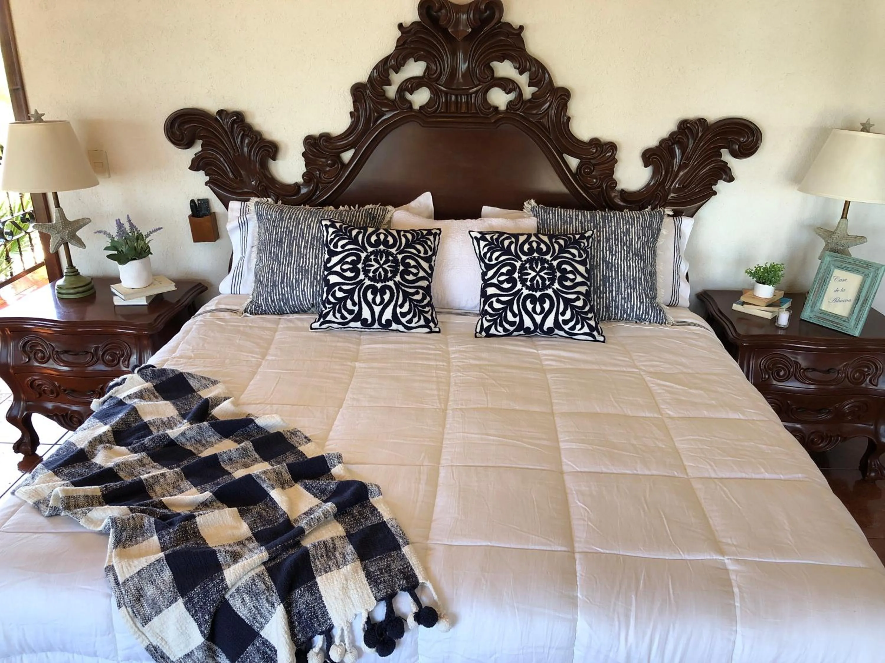 Bed in Casa de la Aduana Hotel Boutique
