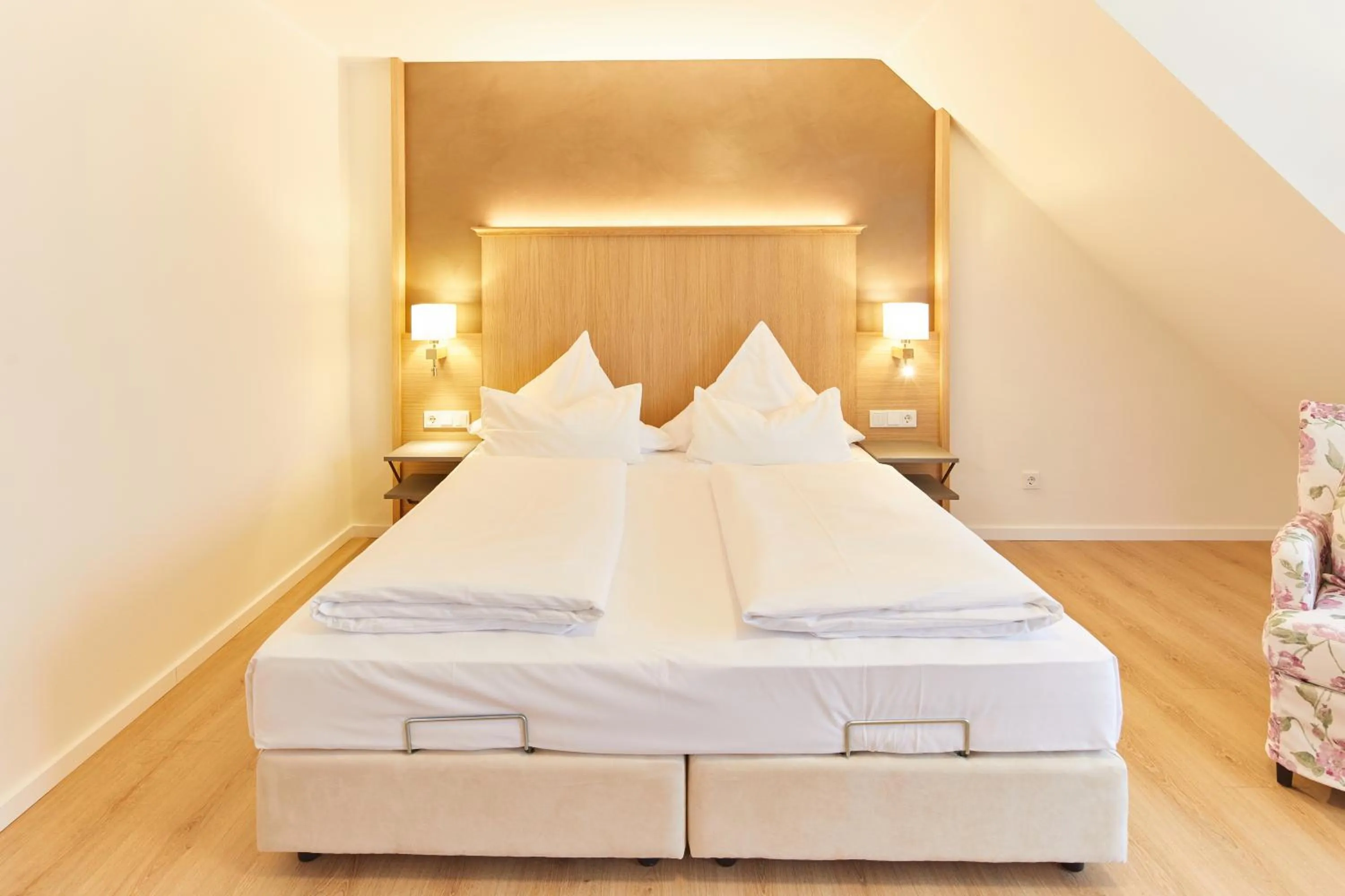 Bed in Landgasthof Hotel Hess