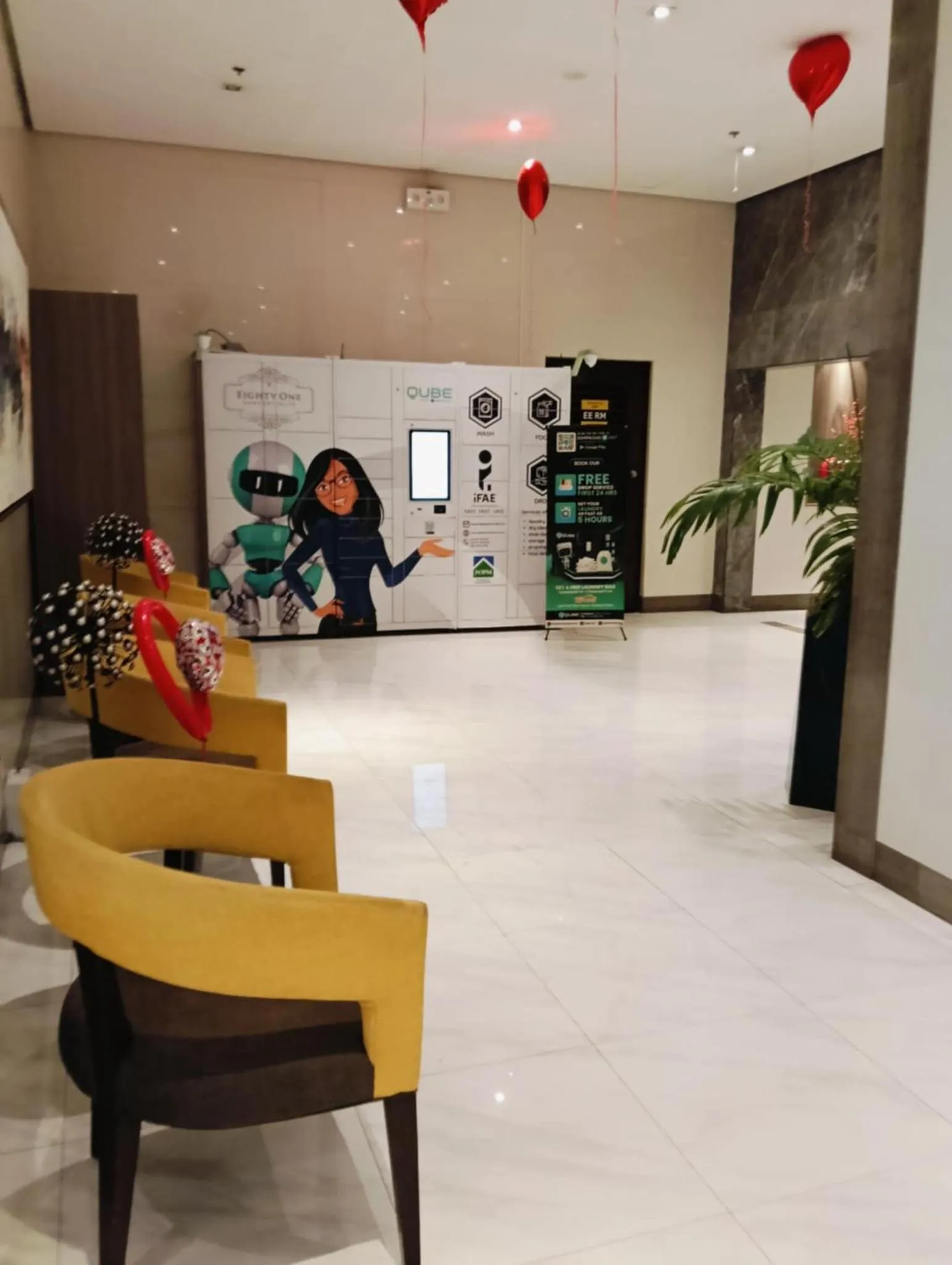 Seating area in 81 Newport Boulevard Cluster 4 - 8F across NAIA Airport, Terminal 3