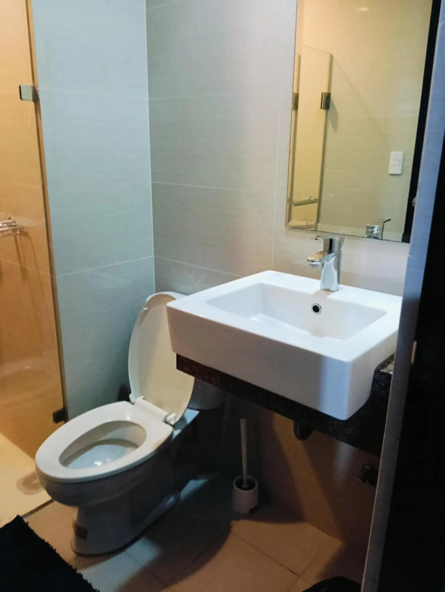 Bathroom in 81 Newport Boulevard Cluster 4 - 8F across NAIA Airport, Terminal 3