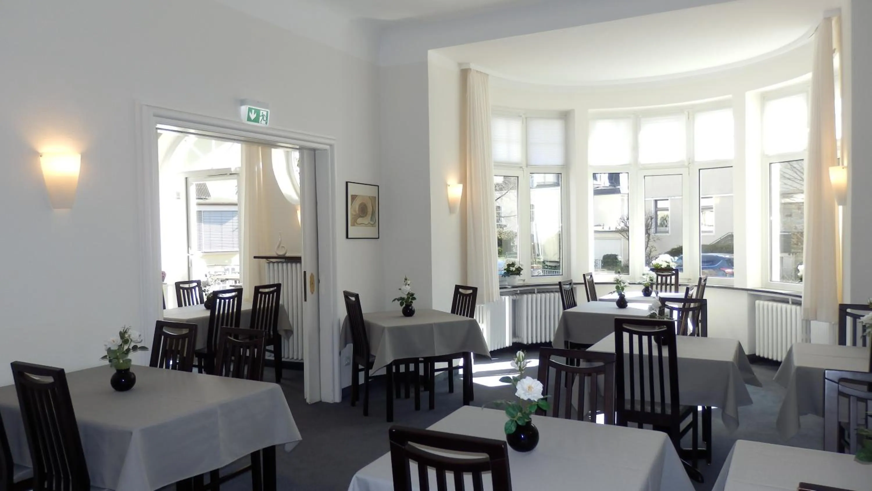 Dining area in Hotel Bellevue