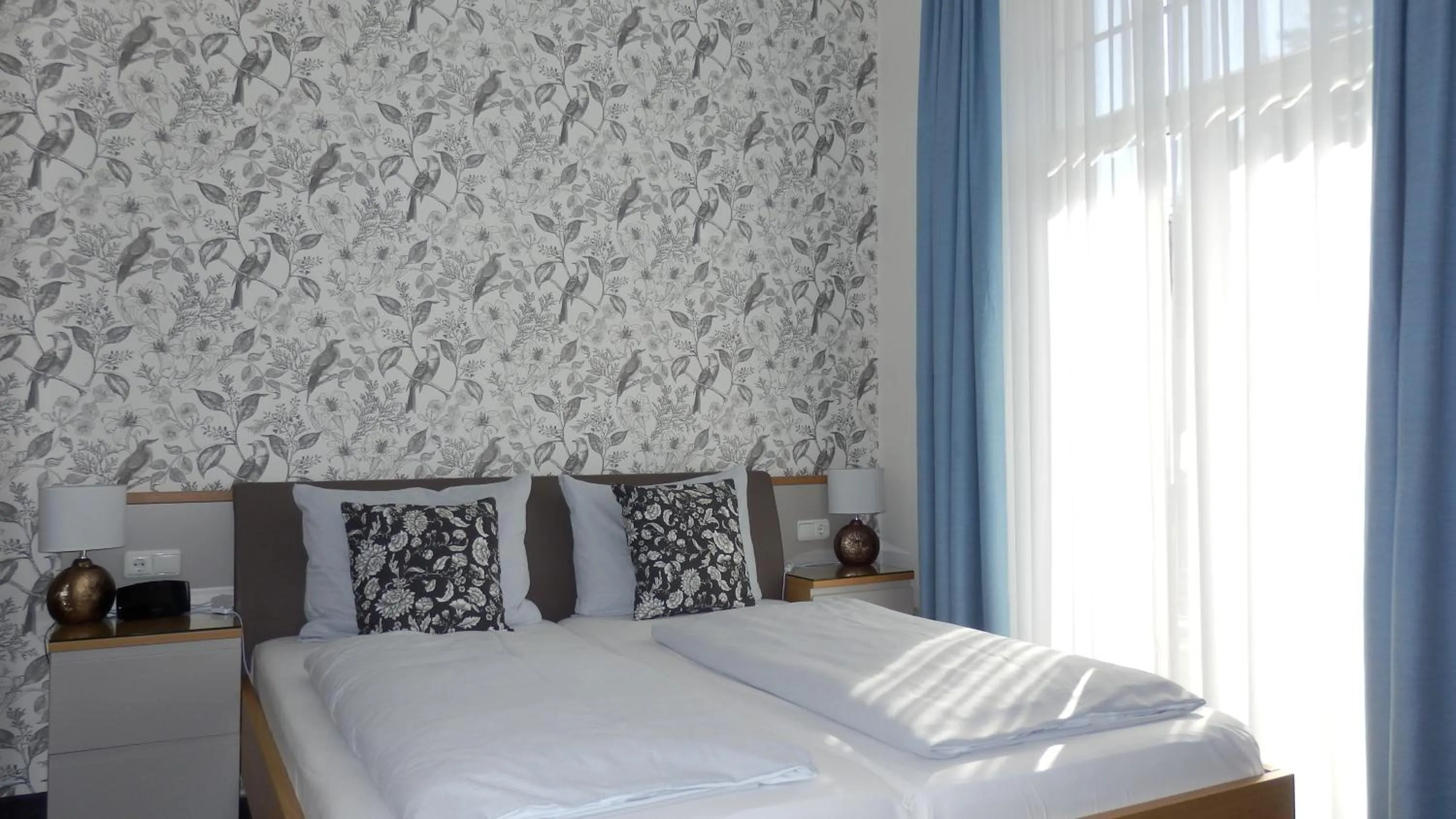 Bed in Hotel Bellevue