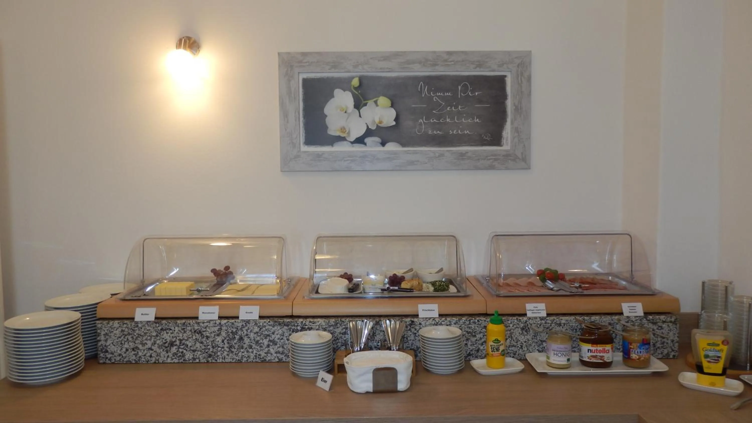 Buffet breakfast in Hotel Bellevue