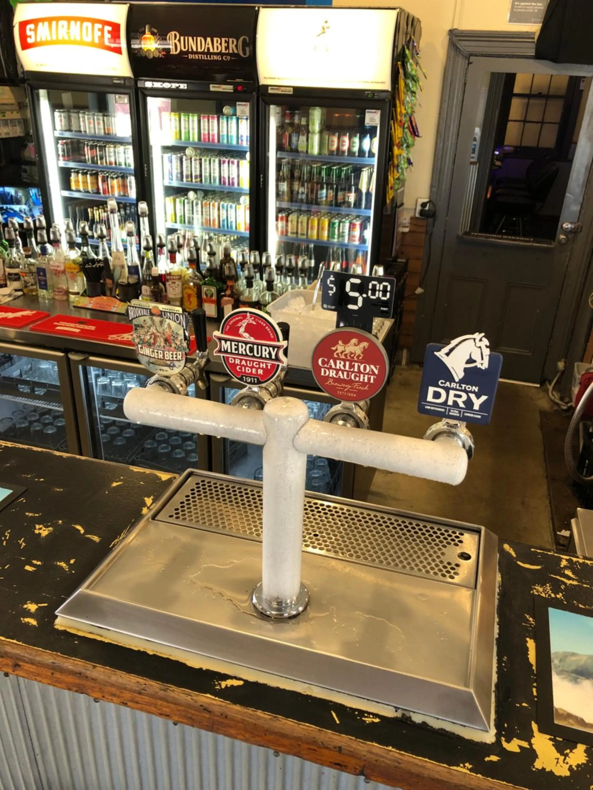 Alcoholic drinks in Cornucopia hotel