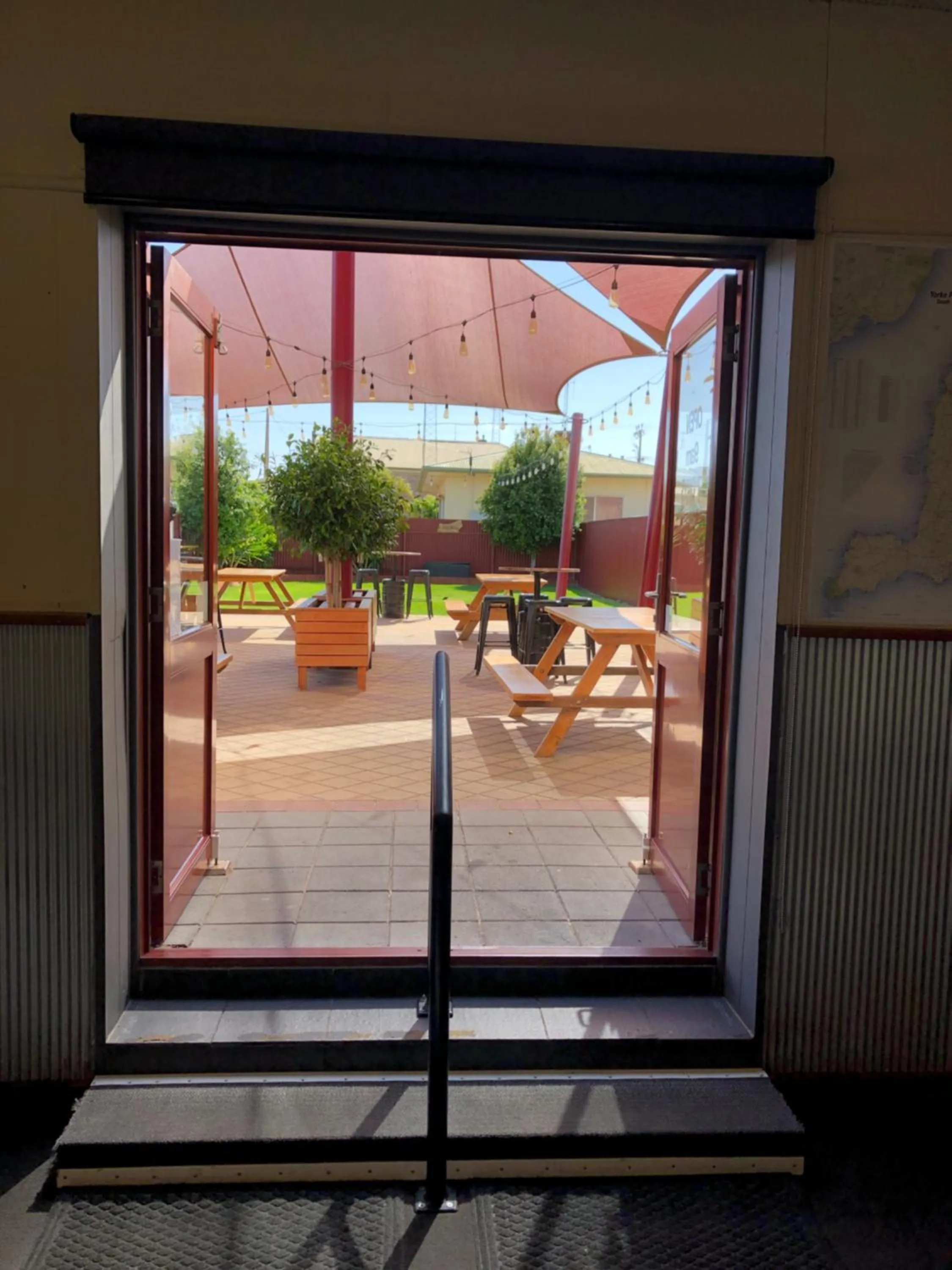 Garden view in Cornucopia hotel