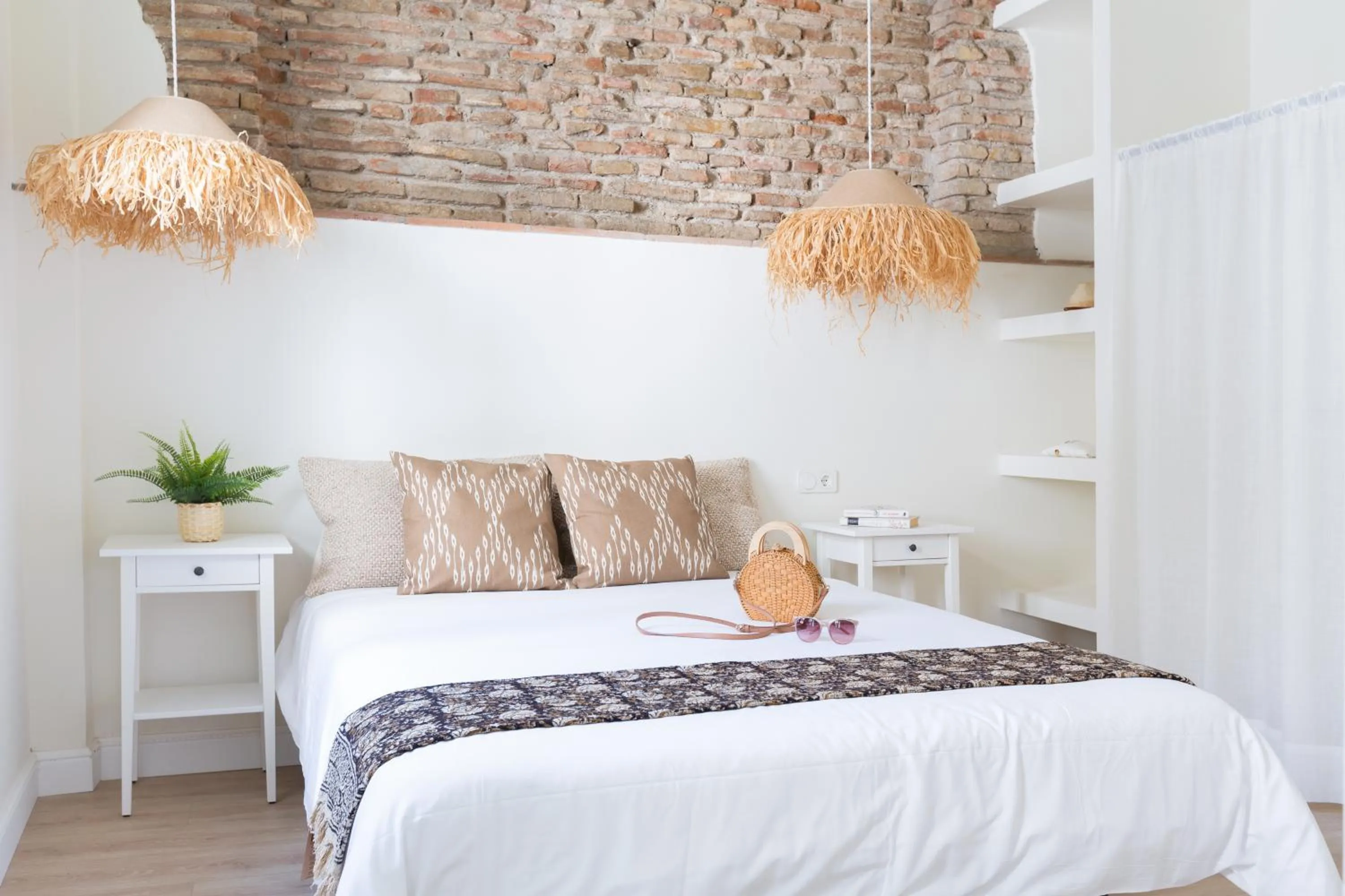 Bed in Atenea Malaga Apartments