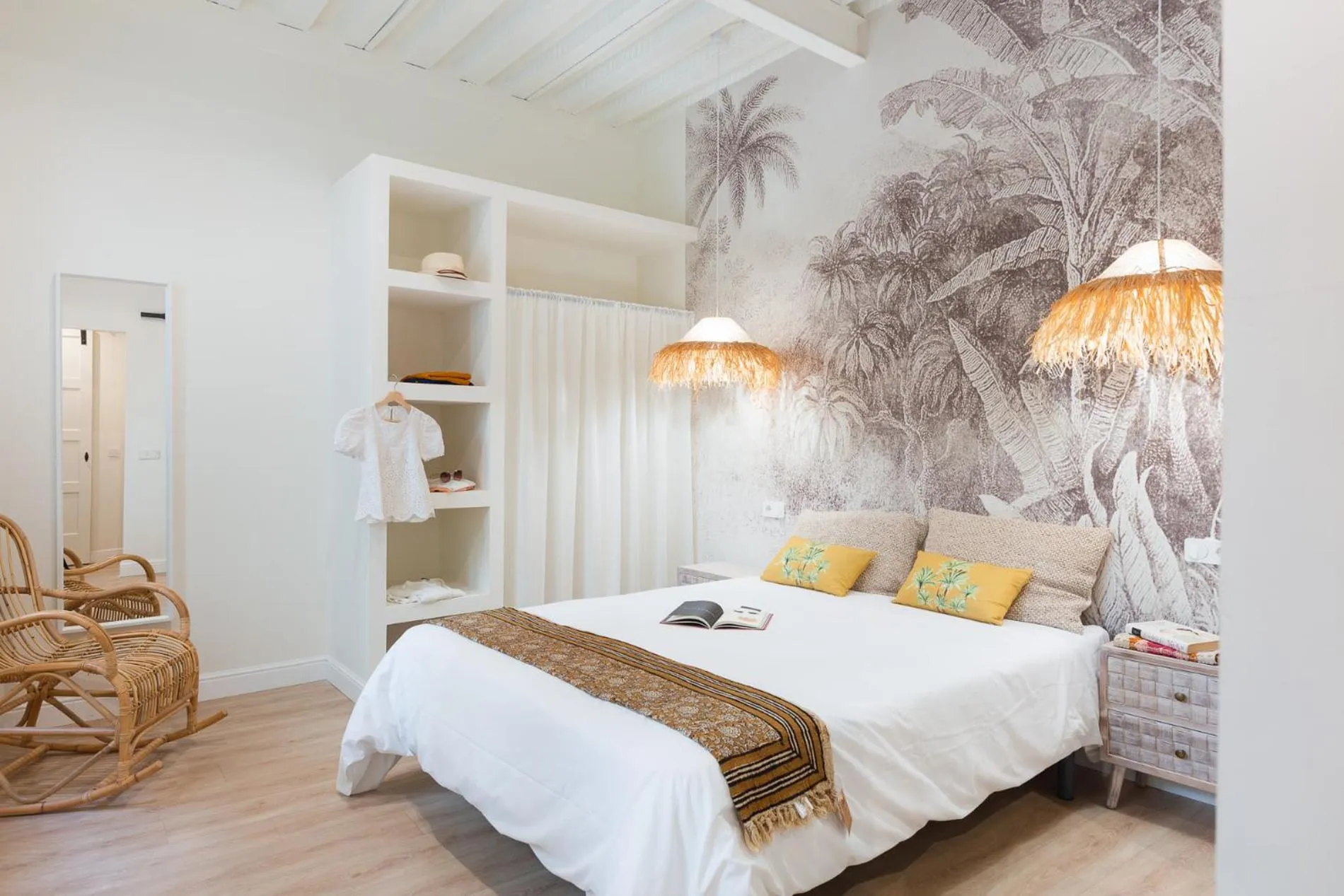 Bed in Atenea Malaga Apartments