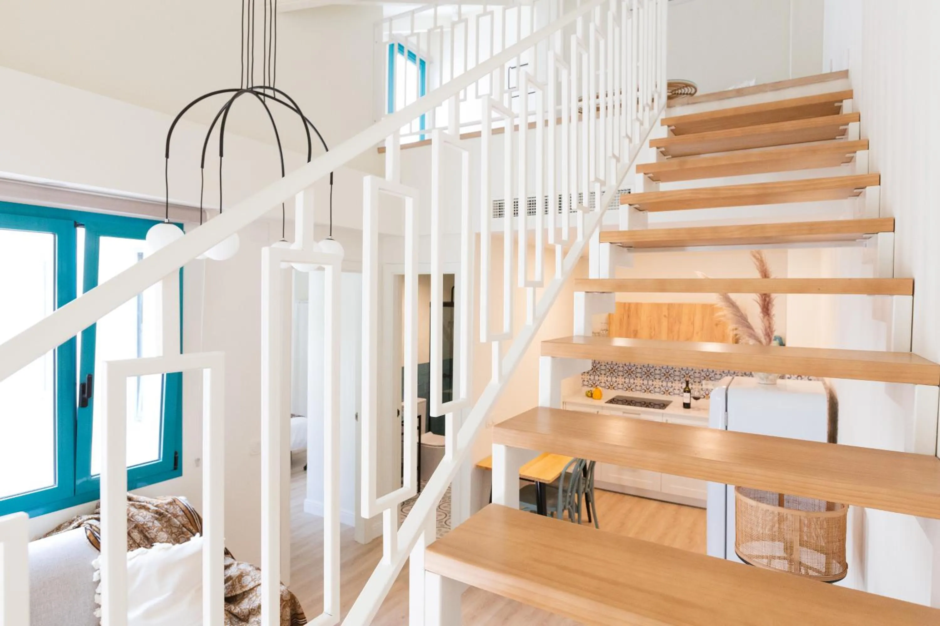 Living room in Atenea Malaga Apartments