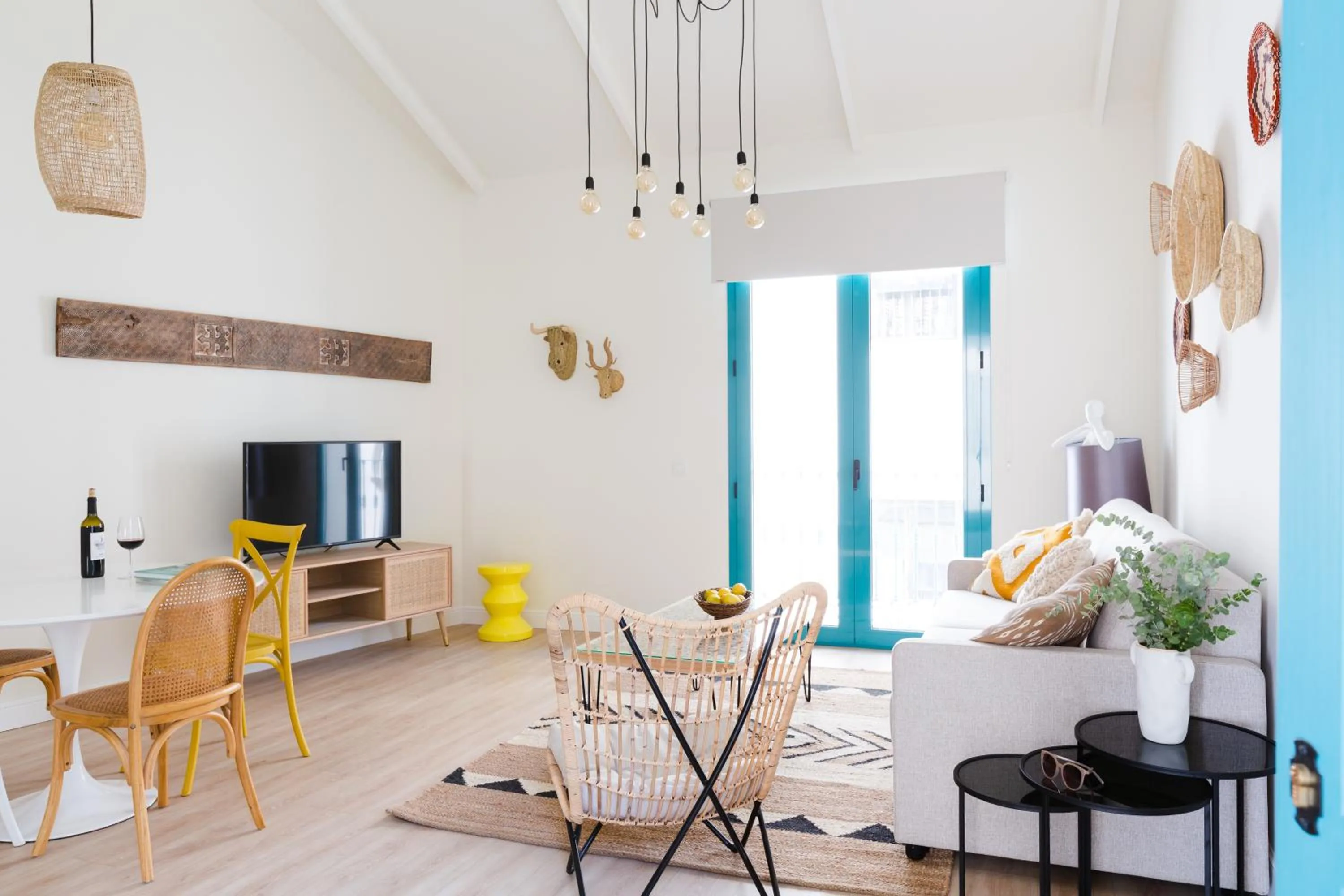 Communal lounge/ TV room in Atenea Malaga Apartments