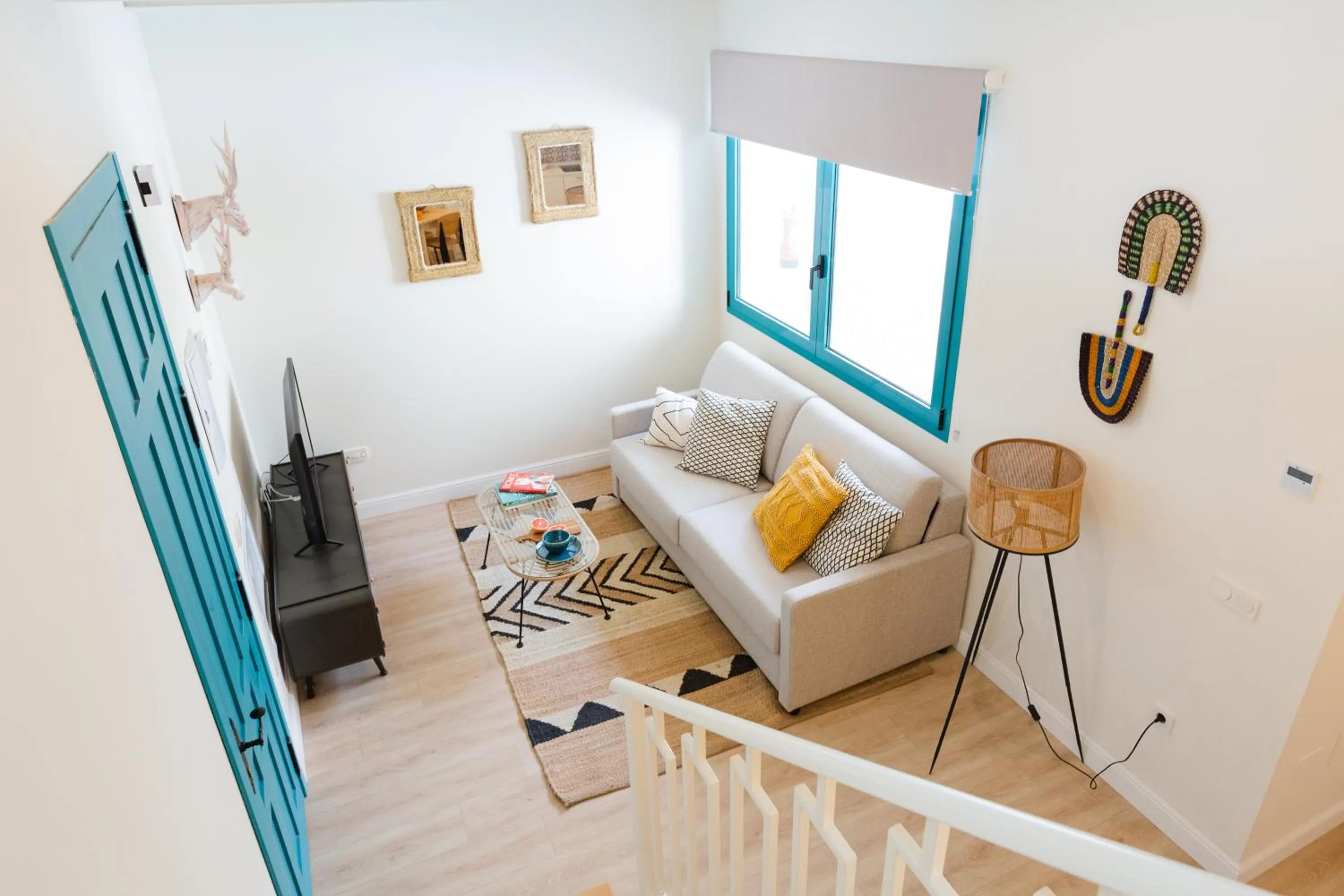 Living room in Atenea Malaga Apartments