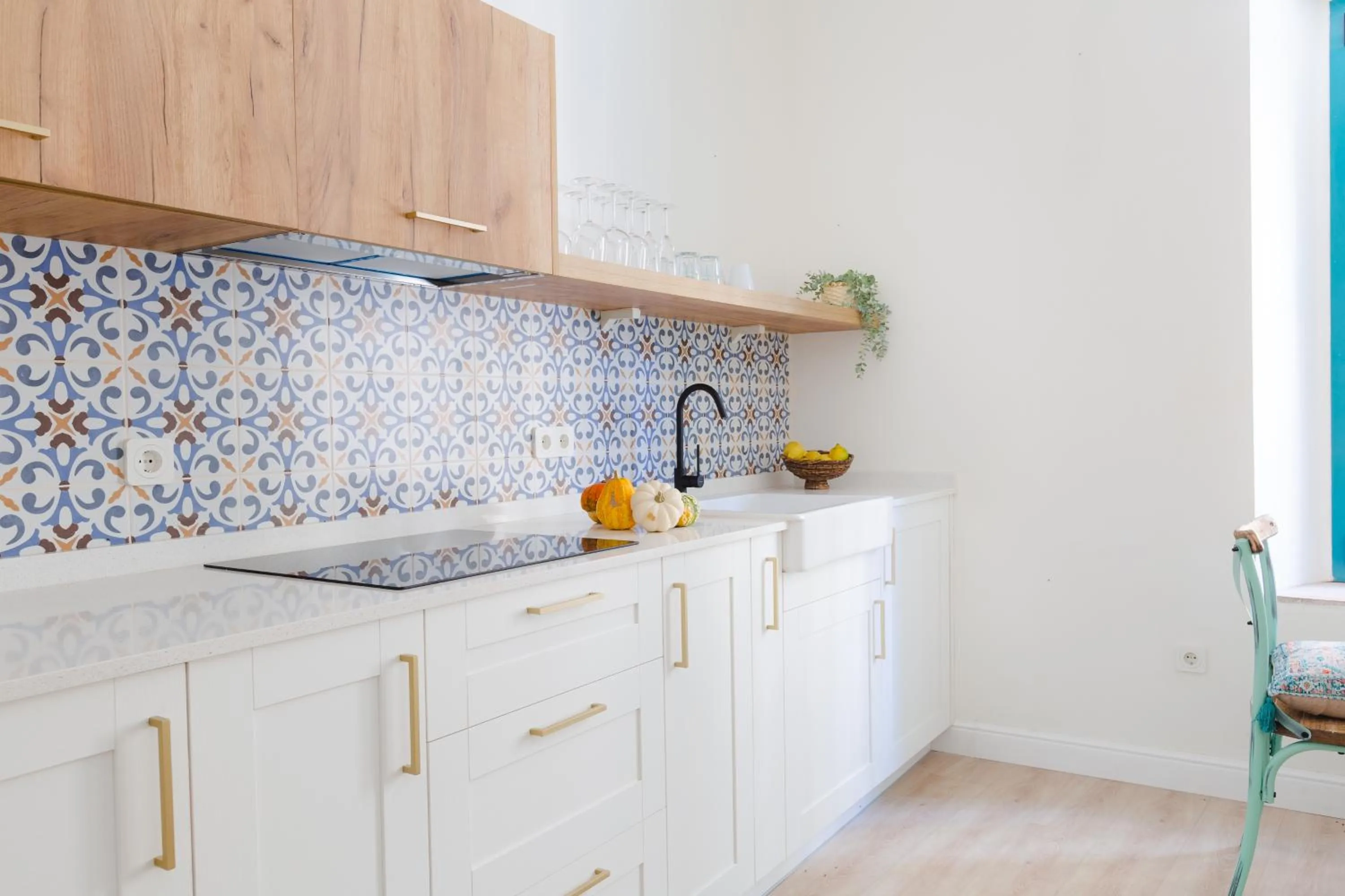 Kitchen or kitchenette in Atenea Malaga Apartments