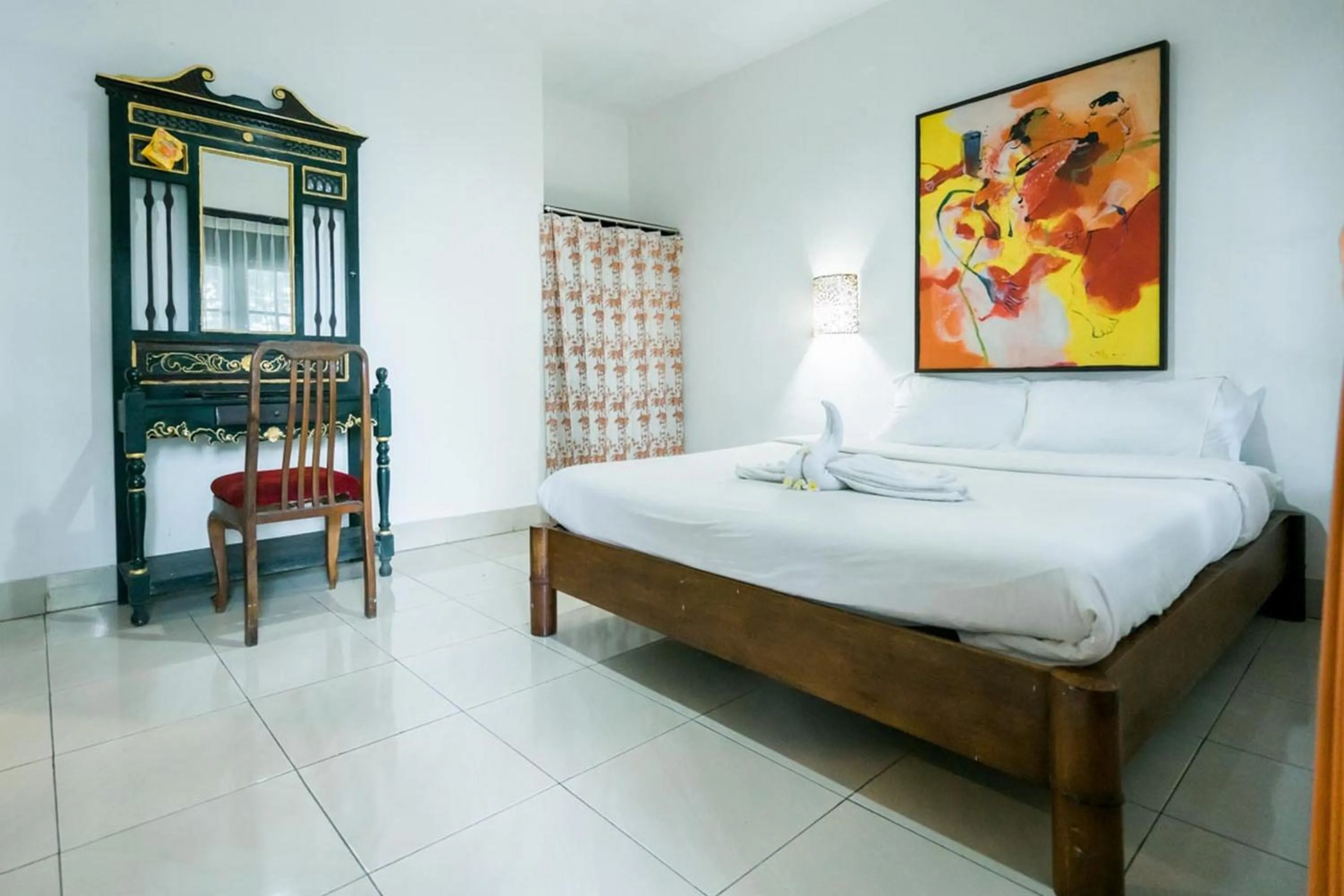 Bed in Urbanview Hotel Ananda Beach Sanur