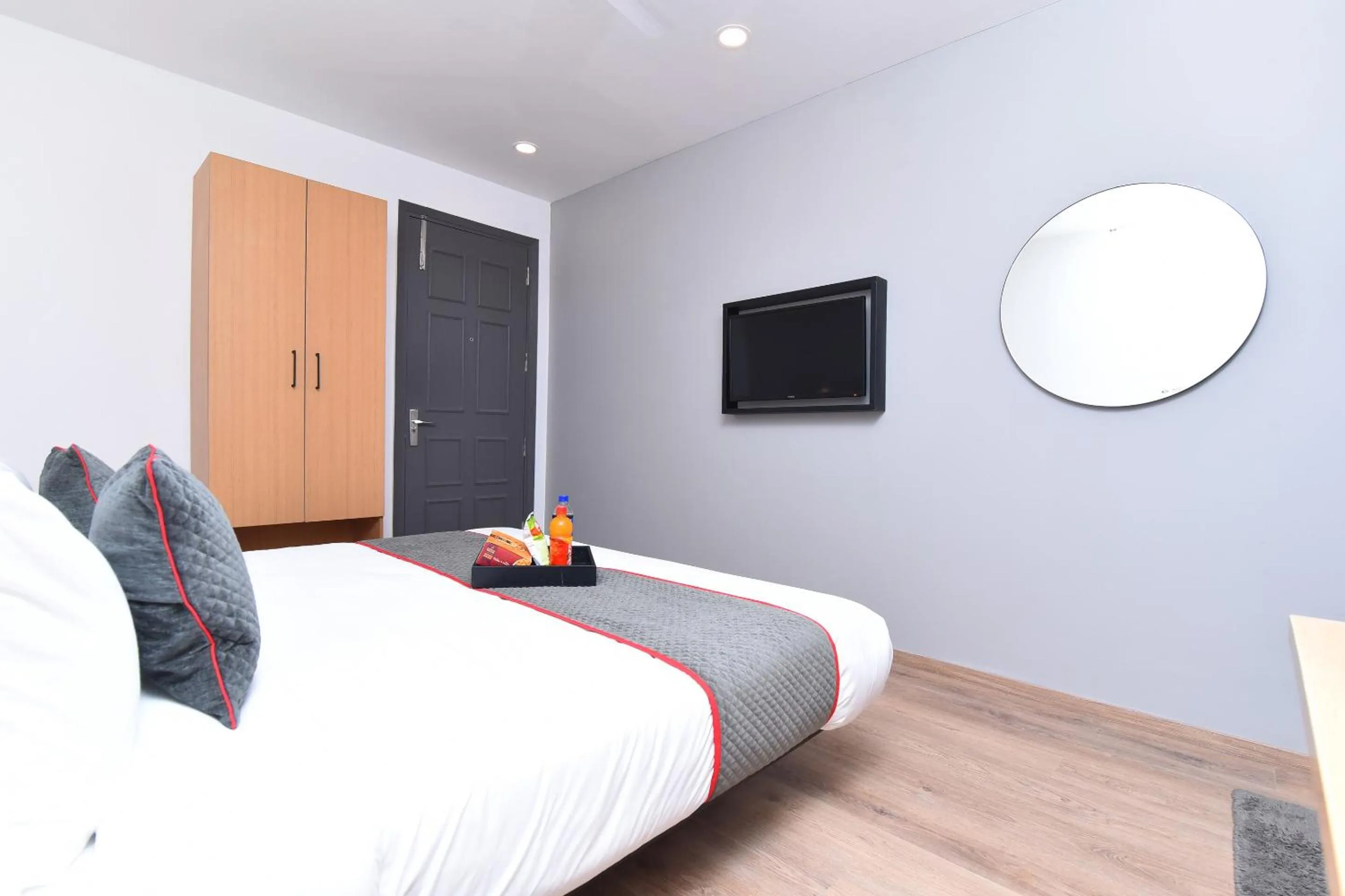 Bedroom, Bed in Townhouse Rudra Inn Near Chhatarpur Metro Station