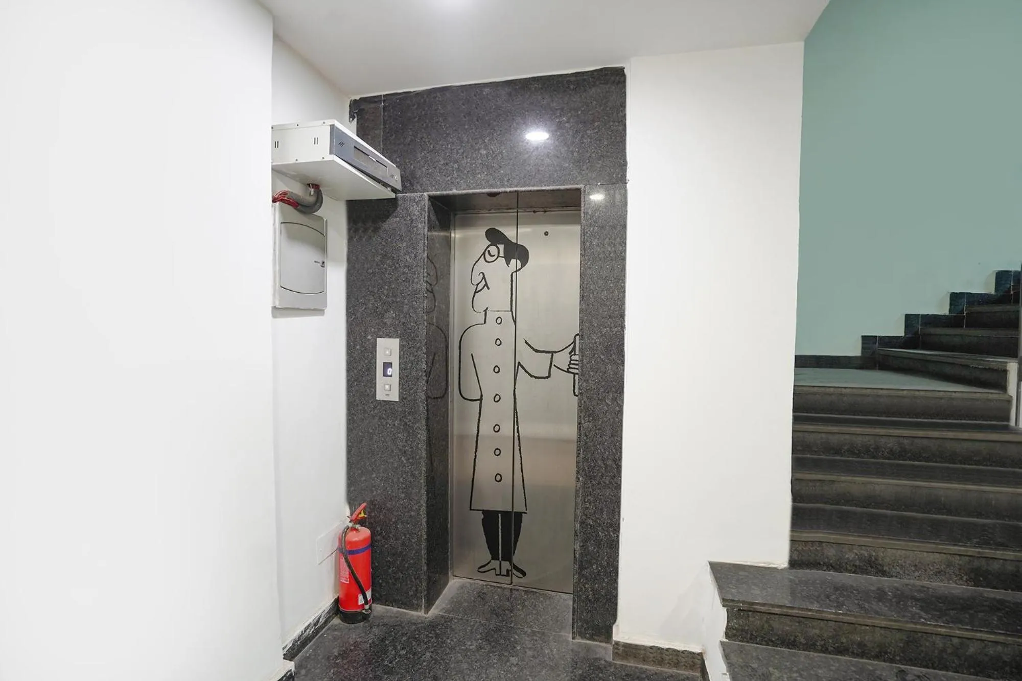 elevator in FabHotel Royale 30