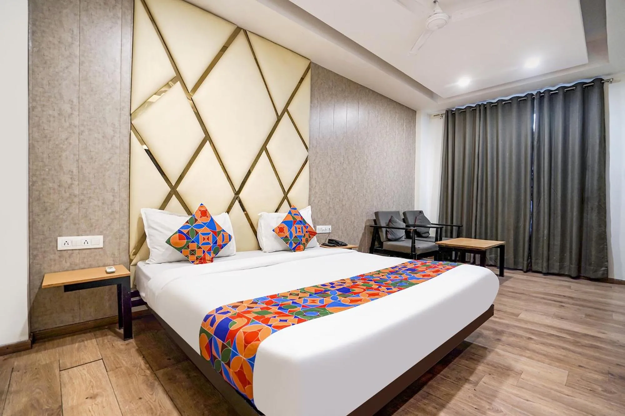 Bed in FabHotel Royale 30