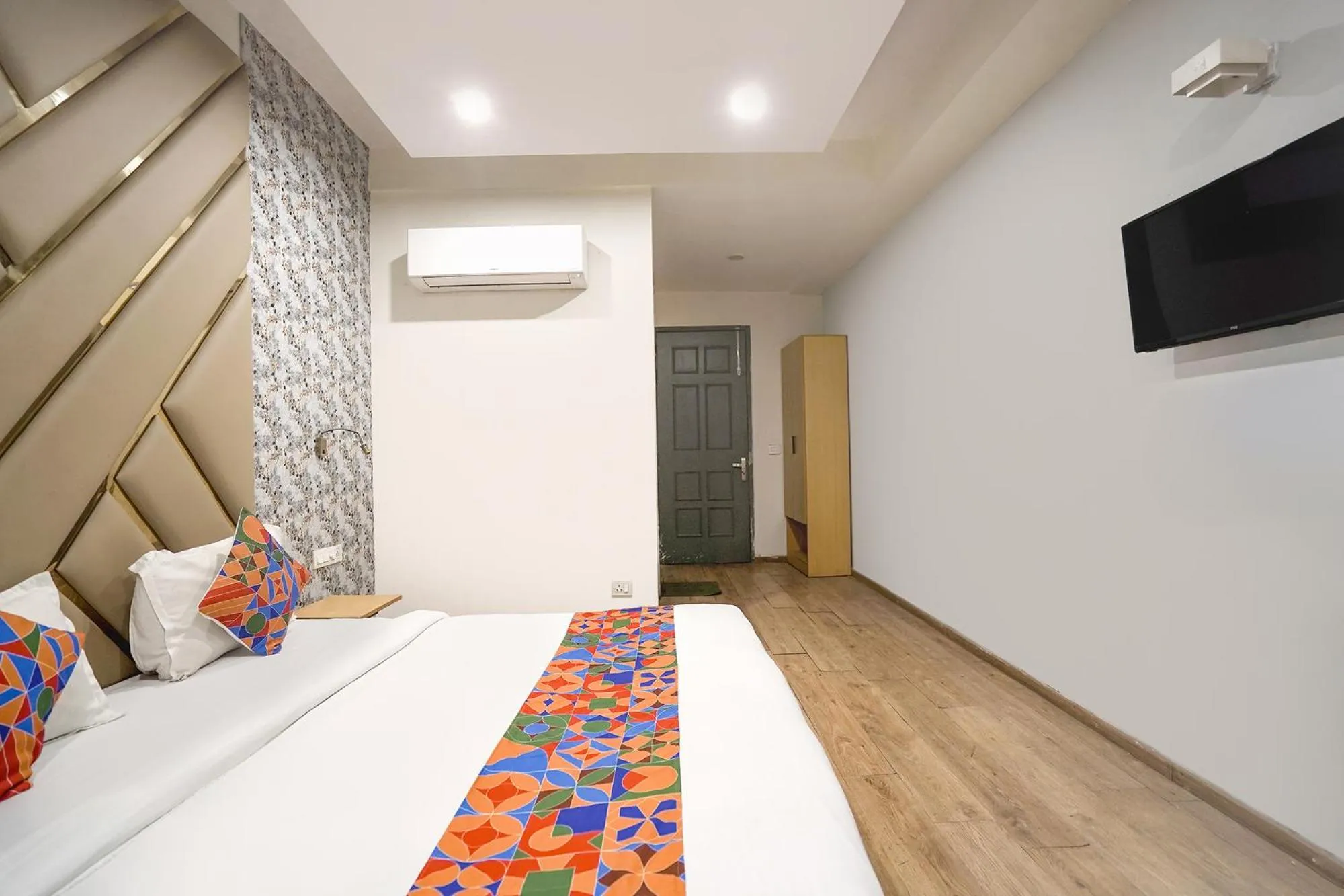 Bed in FabHotel Royale 30