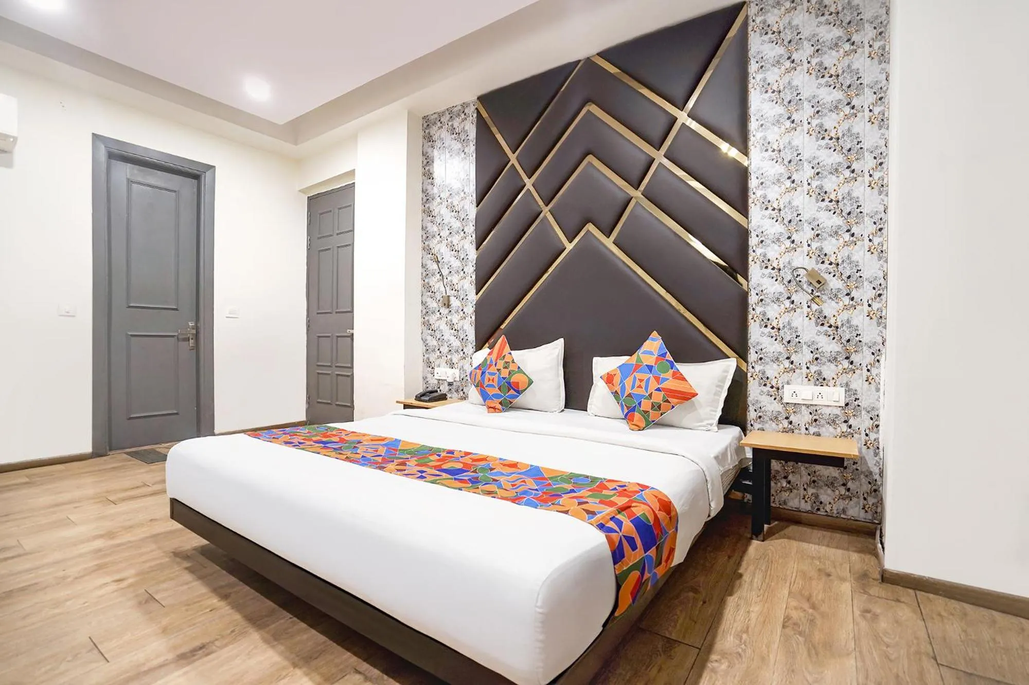 Bed in FabHotel Royale 30