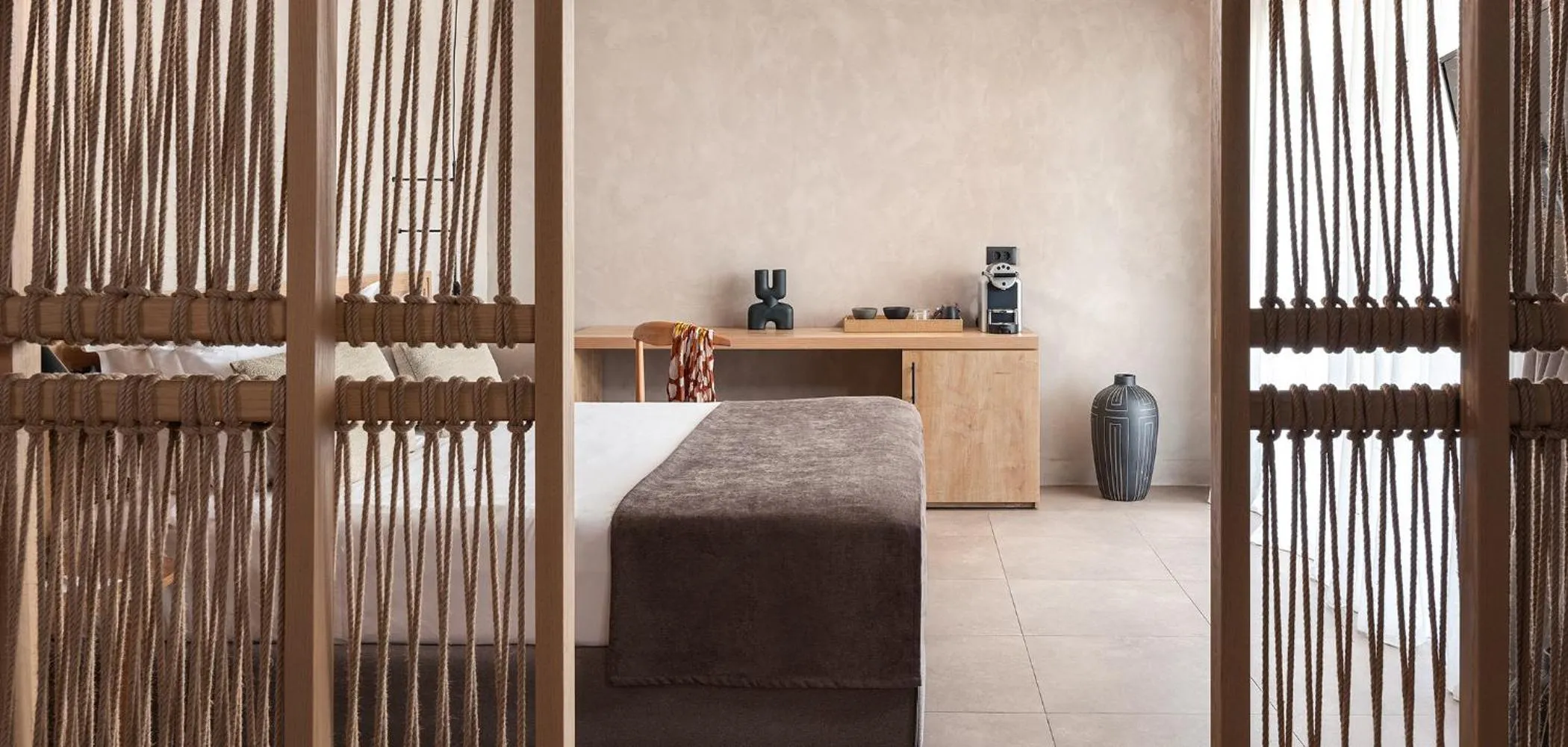 Bed in Helea Lifestyle Beach Resort