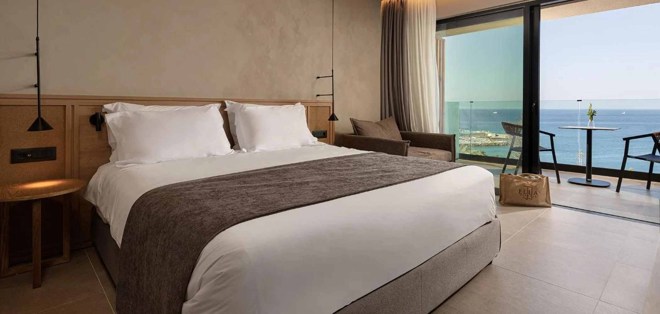 Bed in Helea Lifestyle Beach Resort