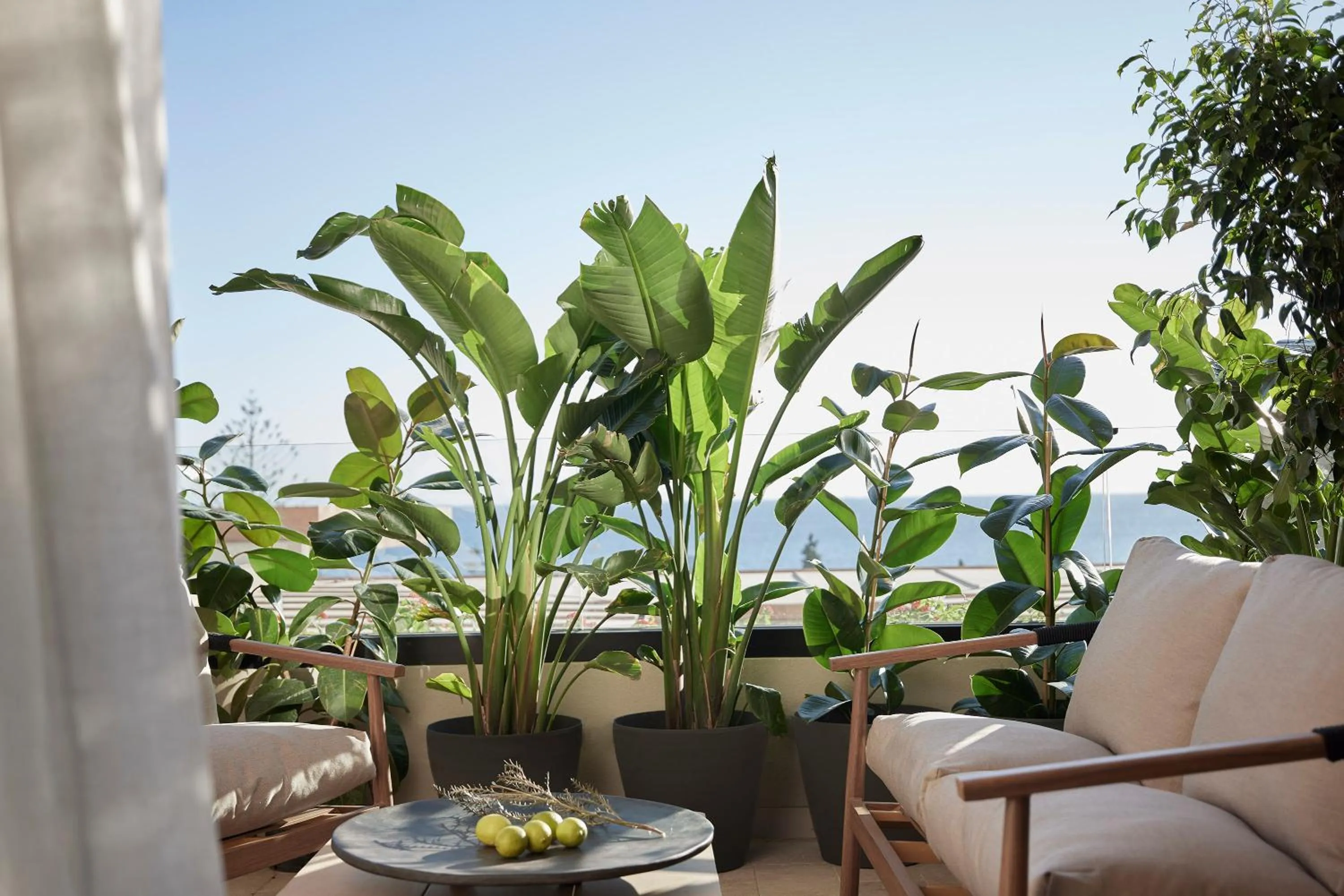 Seating area in Helea Lifestyle Beach Resort