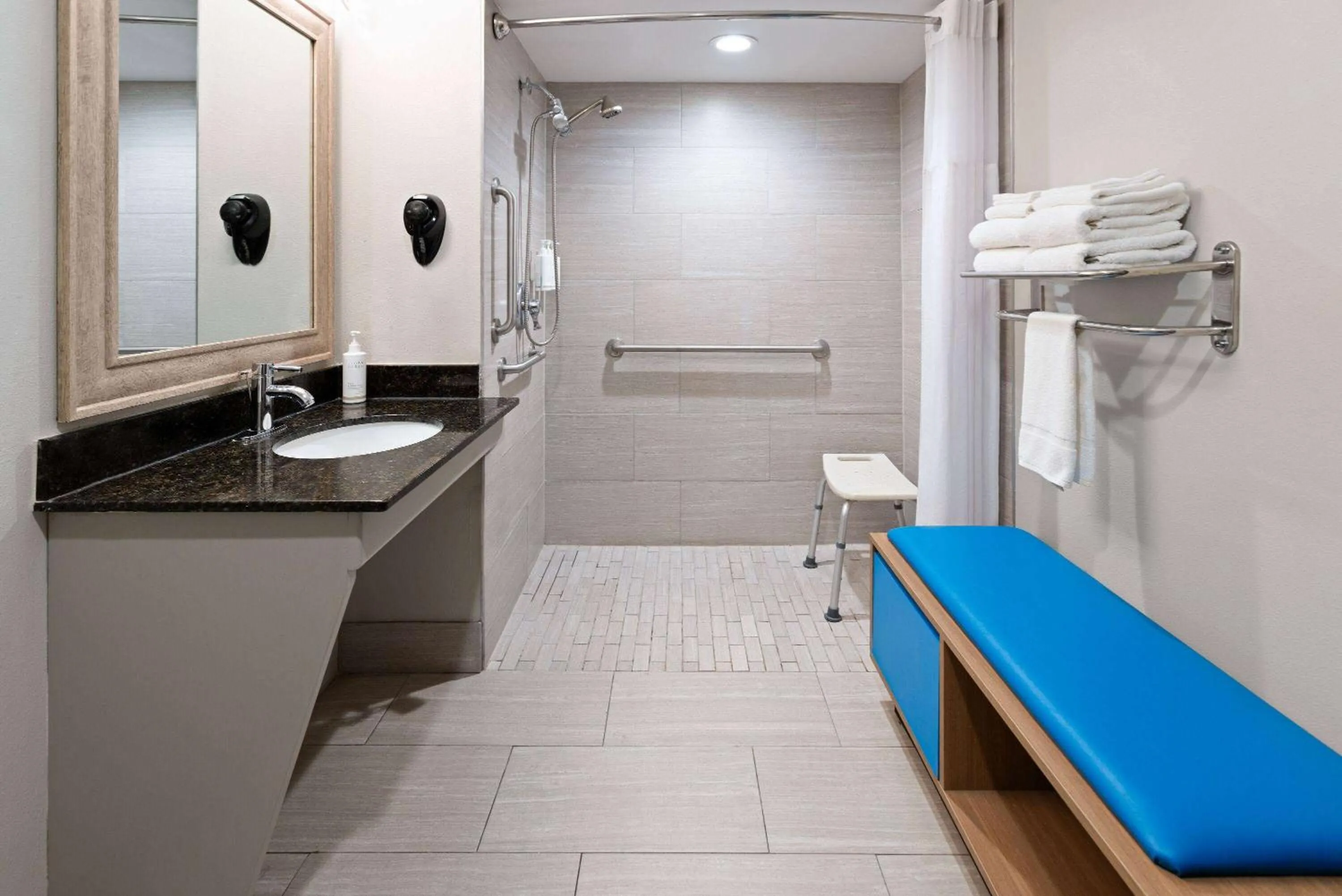 Shower in Days Inn by Wyndham Americus