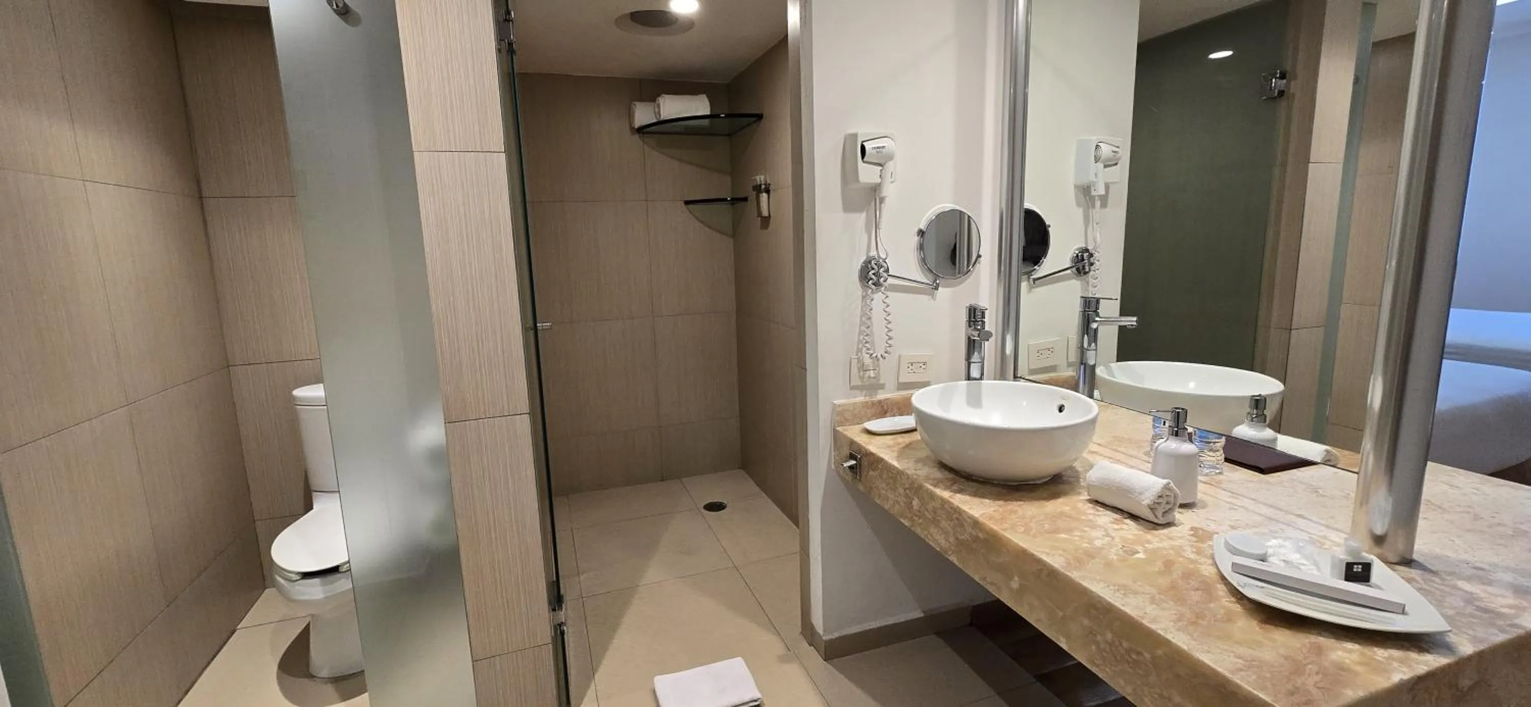 Bathroom in Ramada by Wyndham Mexico City Santa Fe