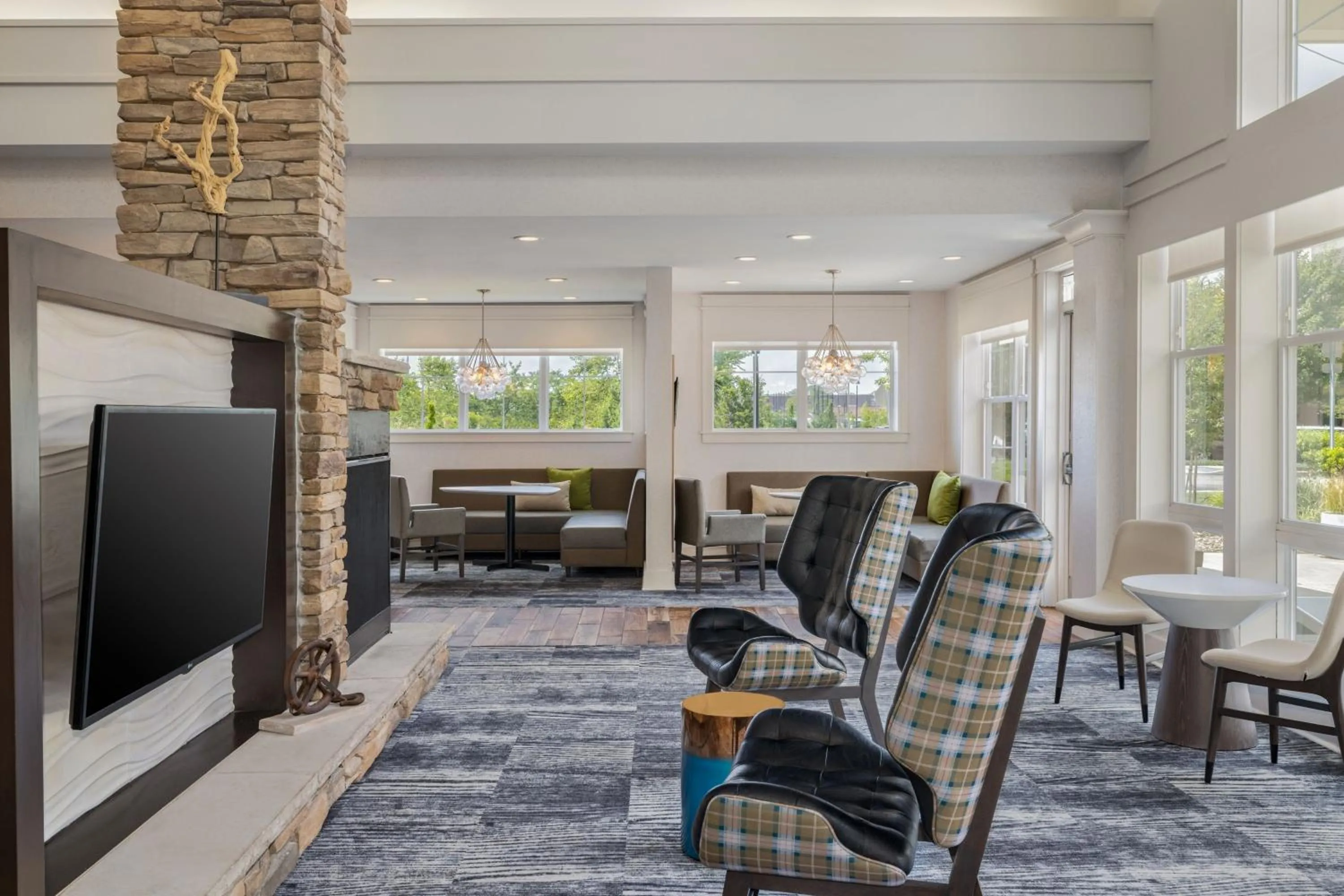 Lobby or reception in Residence Inn by Marriott Long Island Islip/Courthouse Complex
