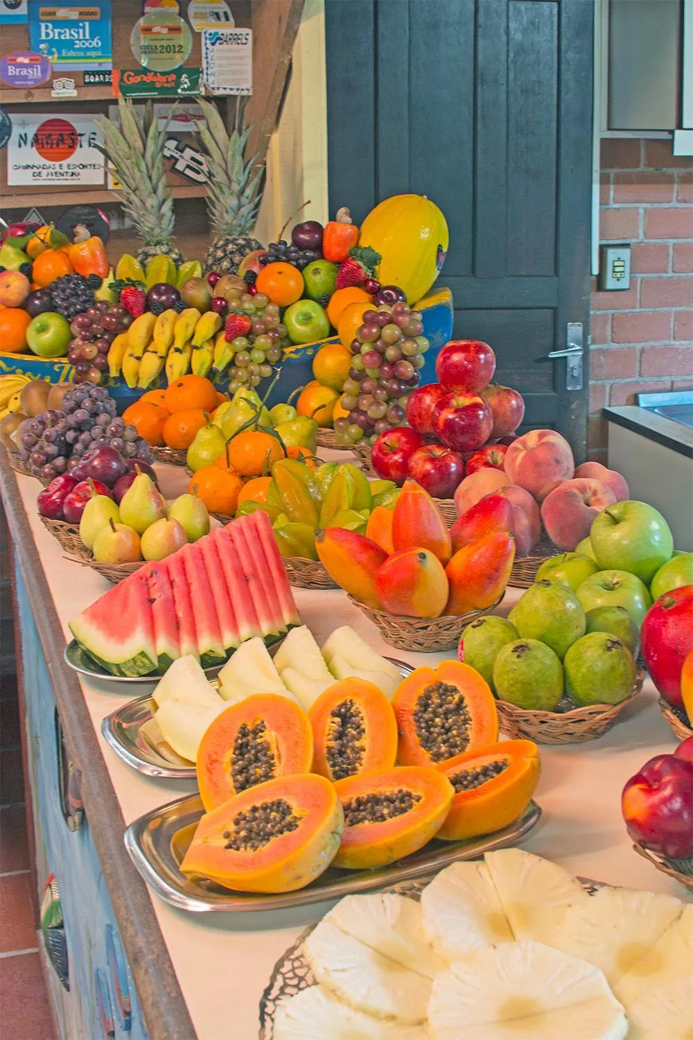 Decorative detail in Hotel Pousada Praia do Farol