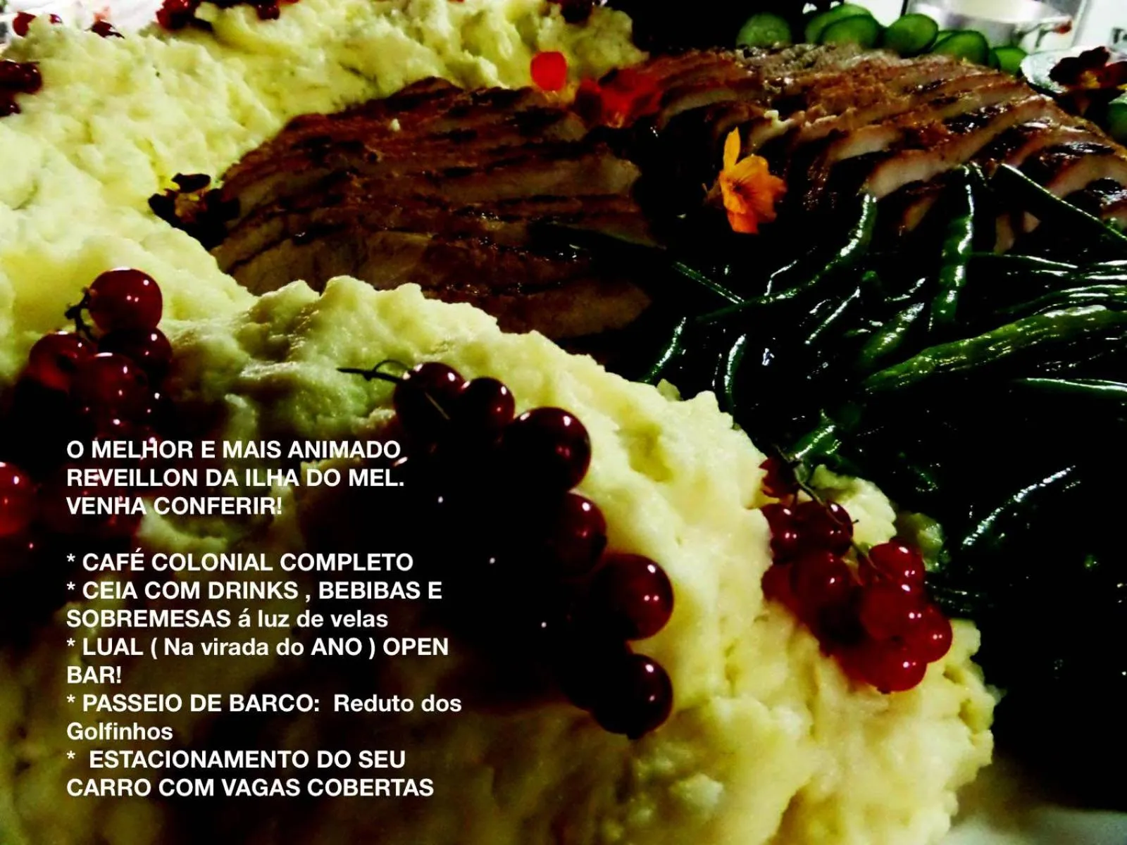 Food and drinks in Hotel Pousada Praia do Farol