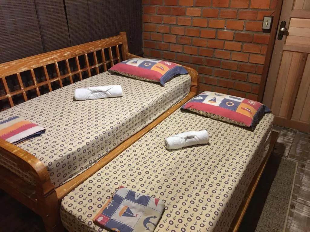 Bed in Hotel Pousada Praia do Farol