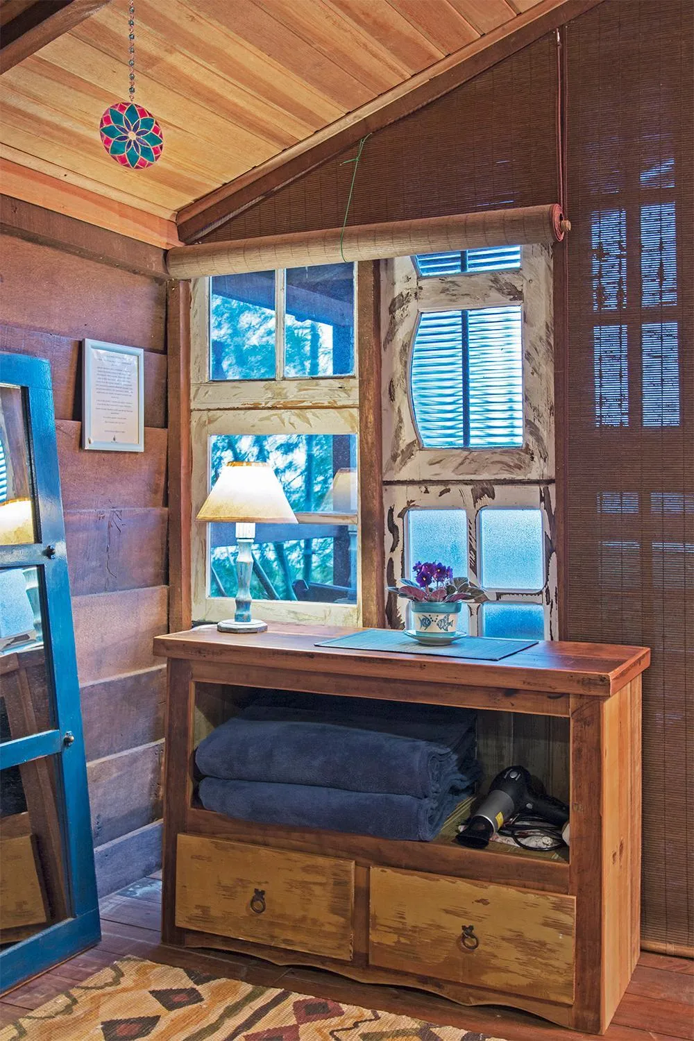 Decorative detail in Hotel Pousada Praia do Farol