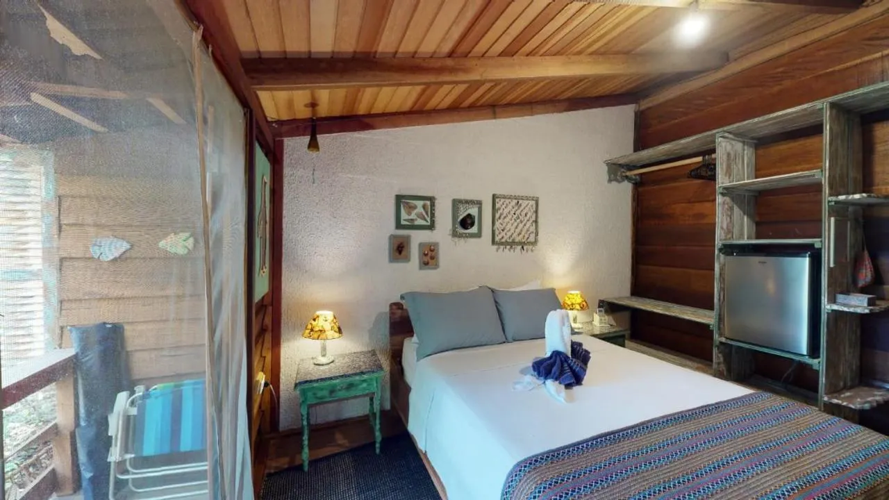 Bed in Hotel Pousada Praia do Farol