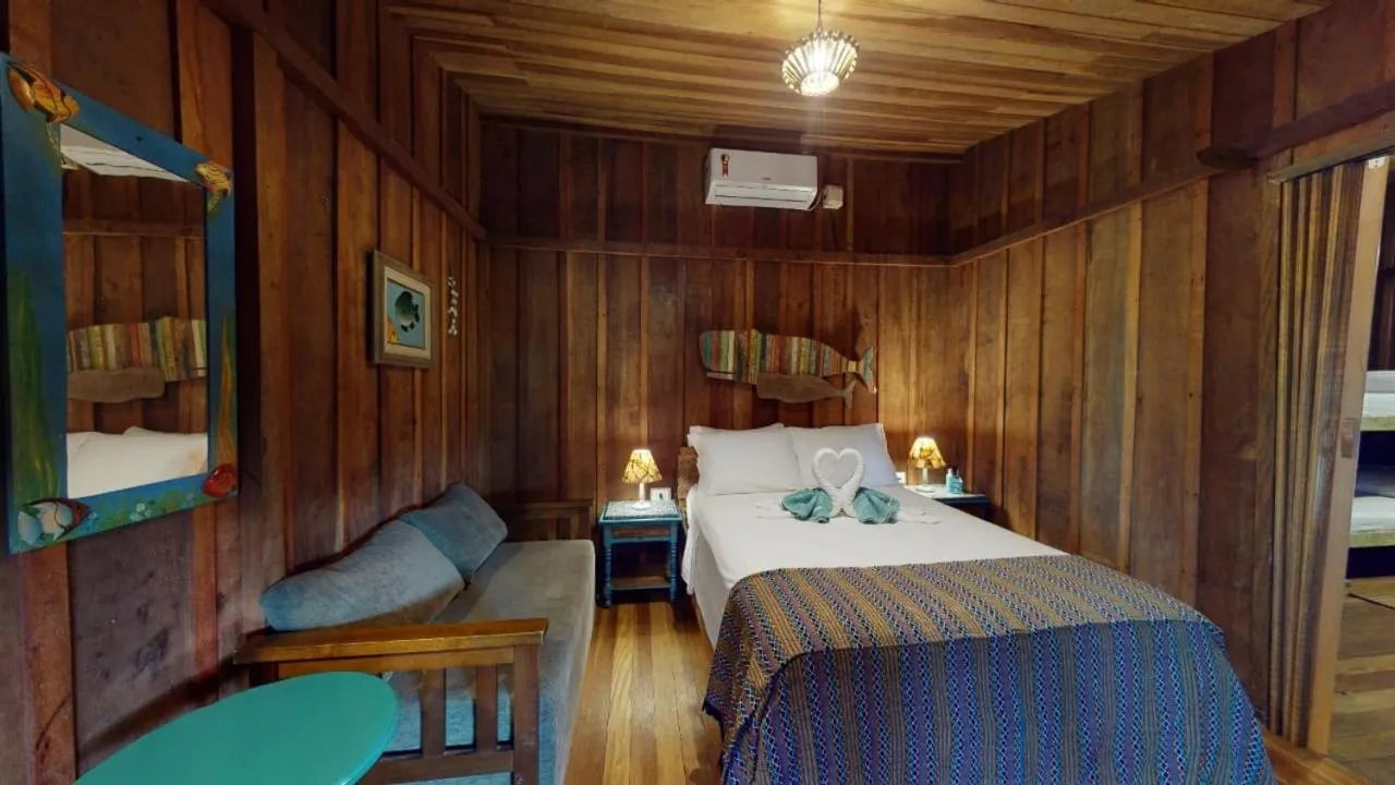 Bed in Hotel Pousada Praia do Farol