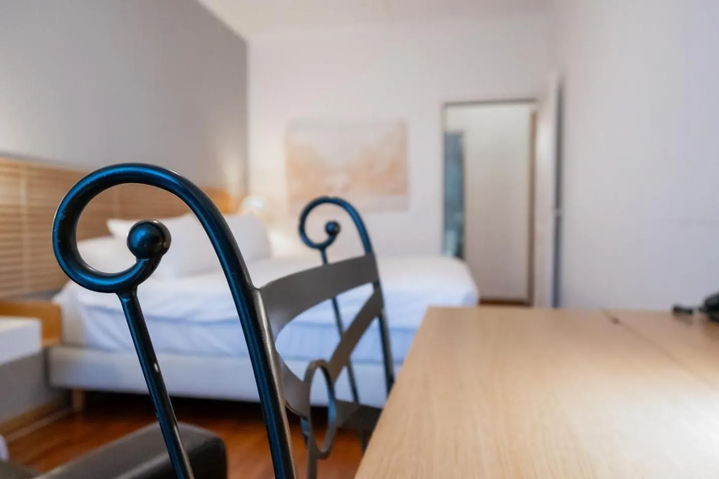 Bedroom, Bed in Hotel Les Arcades