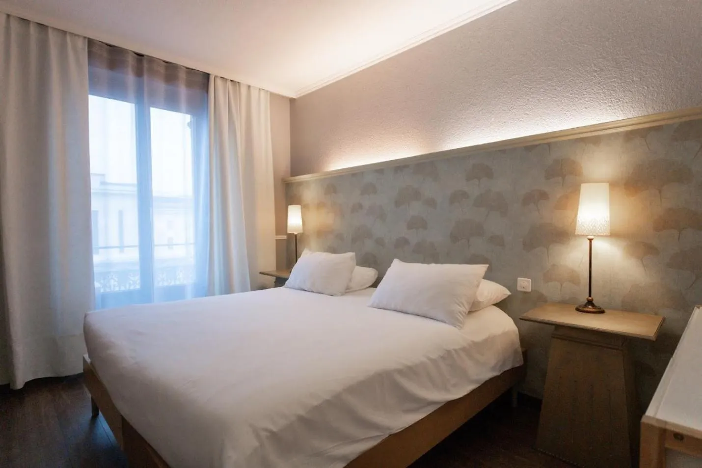 Bedroom, Bed in Hotel Les Arcades