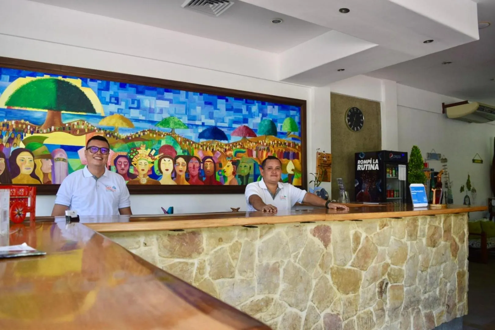 Lobby or reception in Hotel Playa Espadilla & Gardens