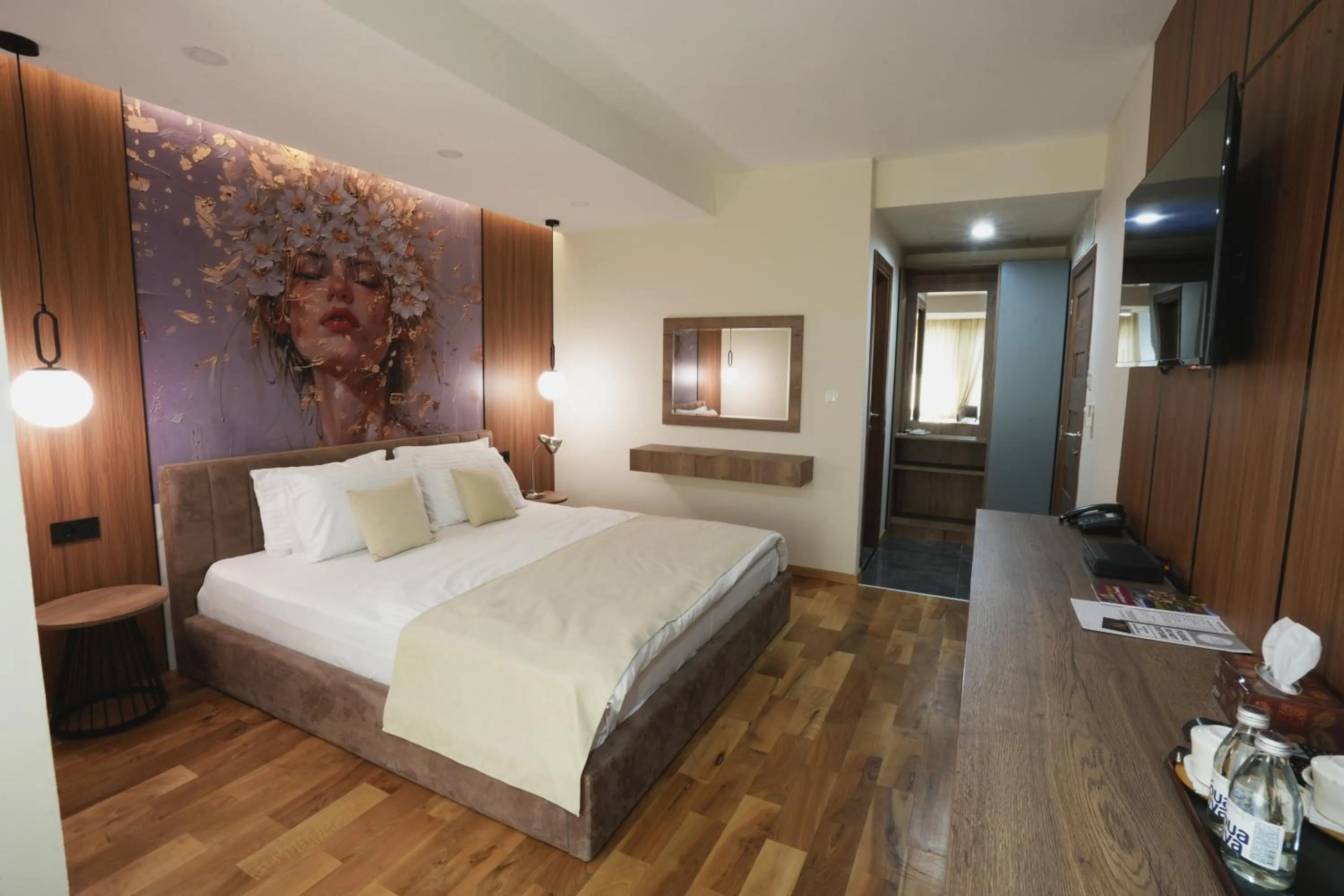 Bed in Hotel City IN