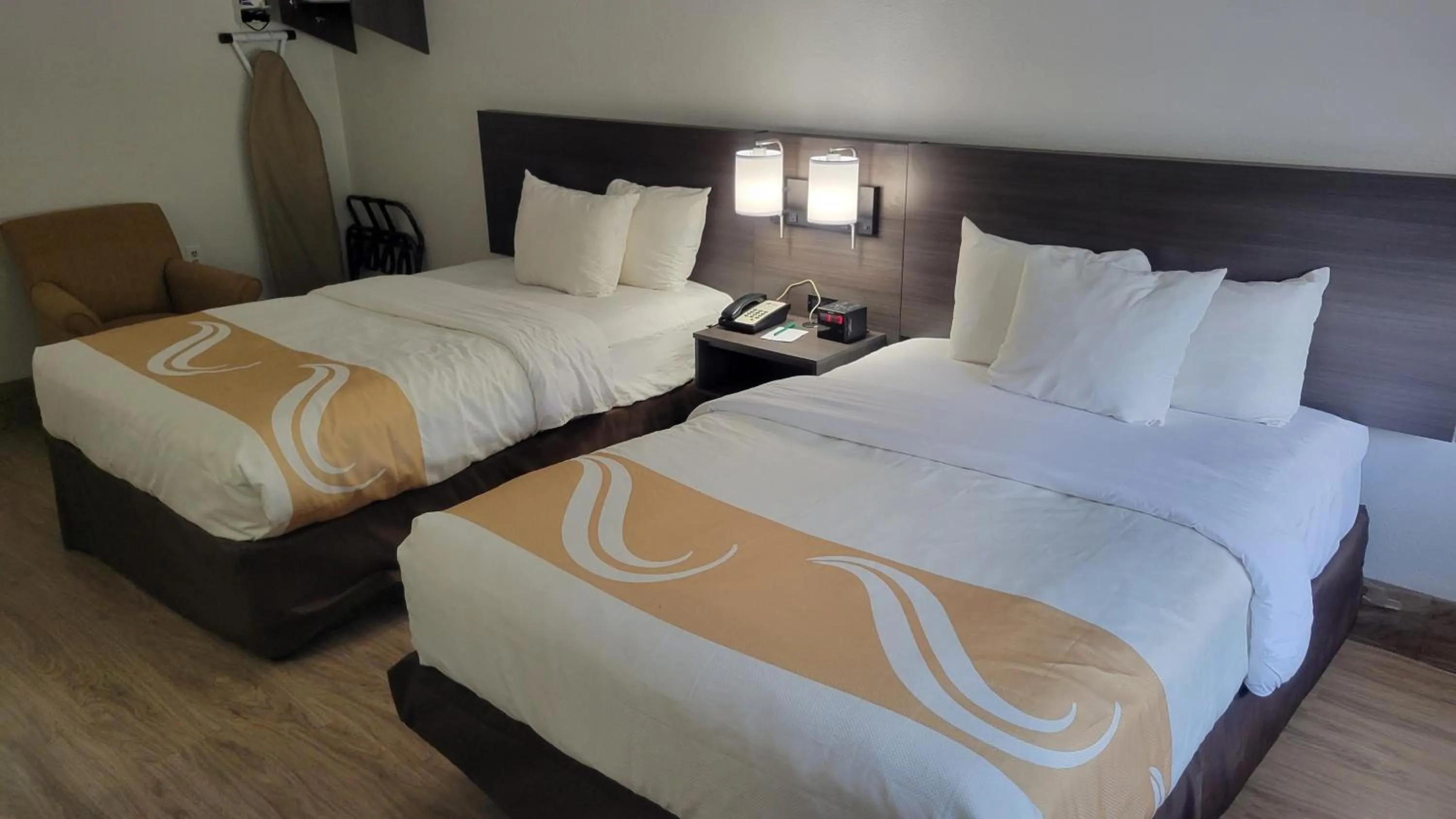 Bed in Quality Inn Forsyth near GA Public Safety Training Center