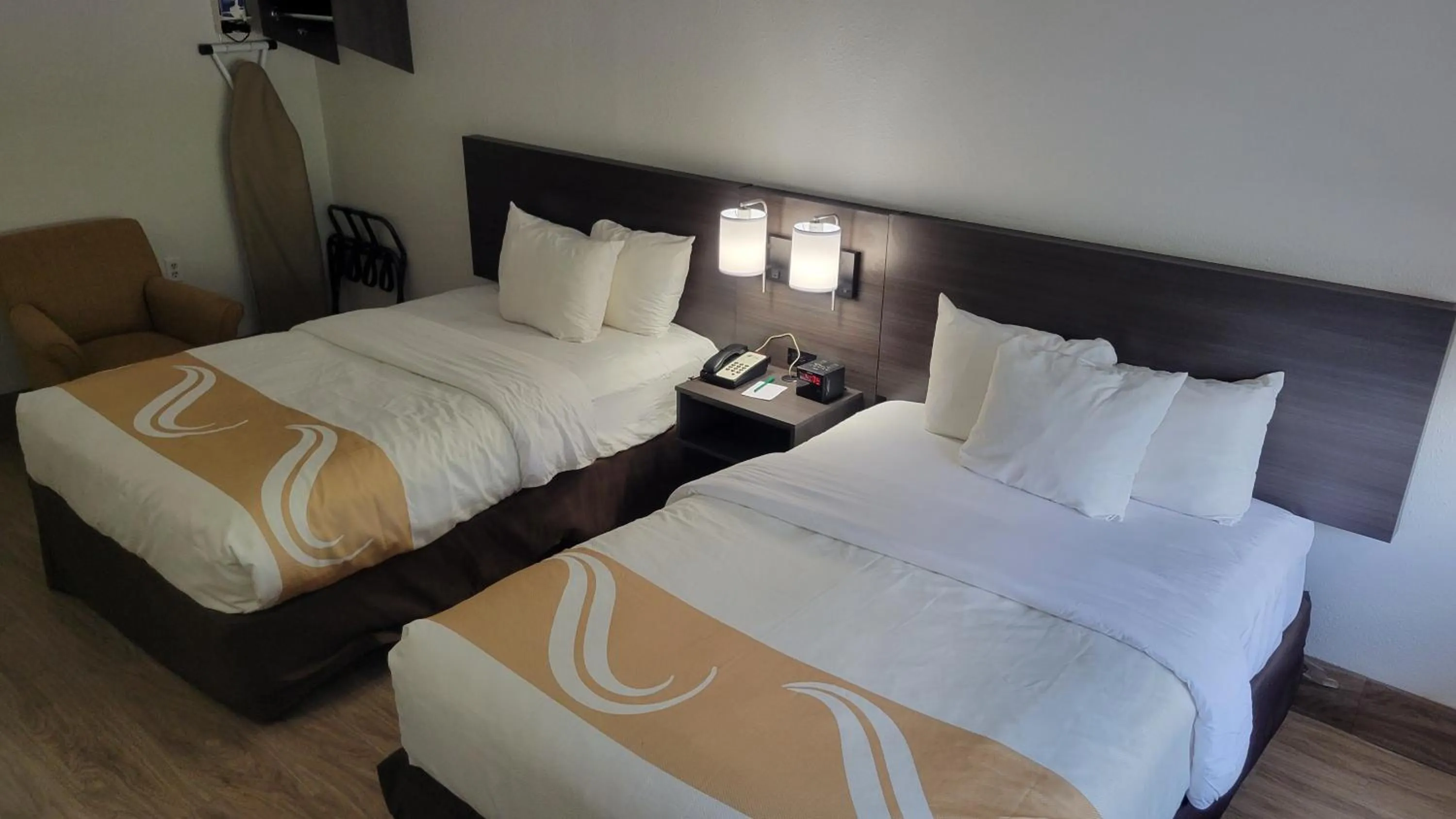 Bed in Quality Inn Forsyth near GA Public Safety Training Center